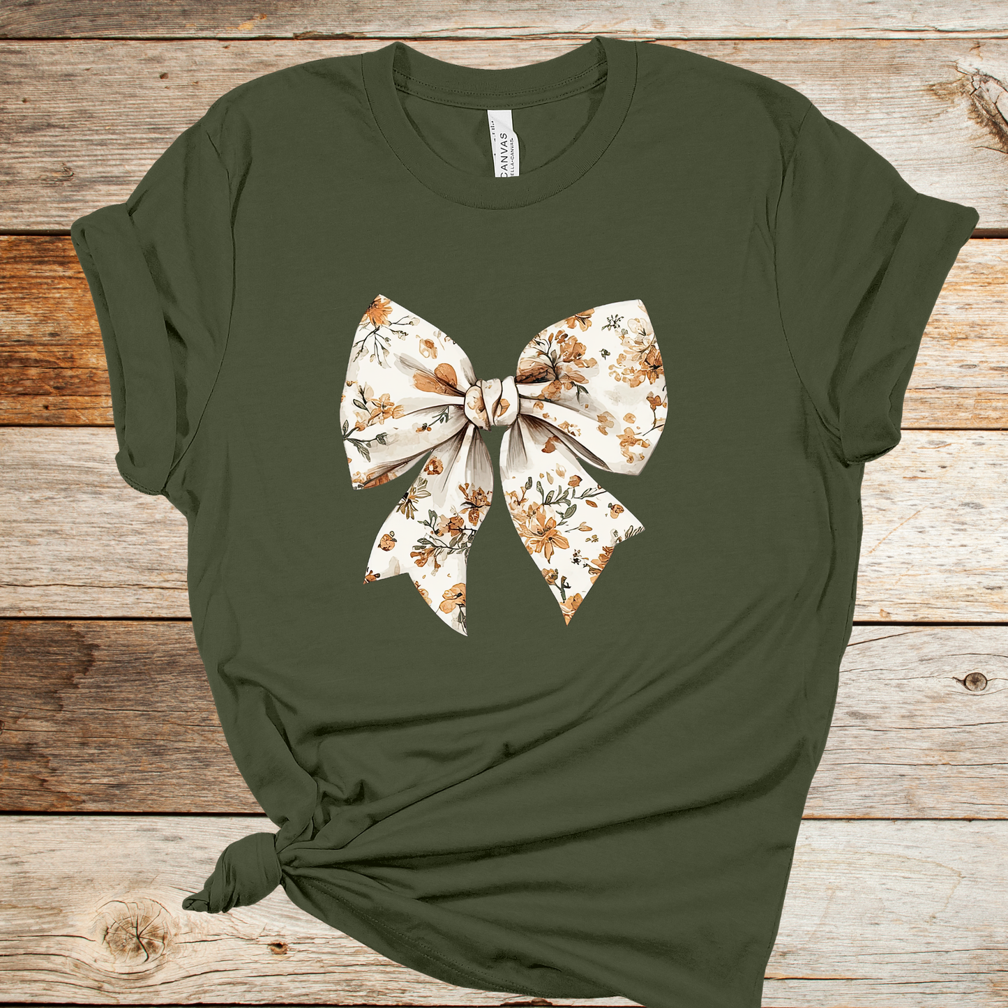 Fall Bow Graphic Tee