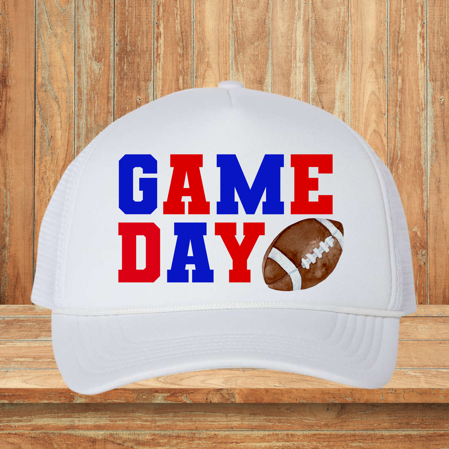Game Day Red and Blue Hat