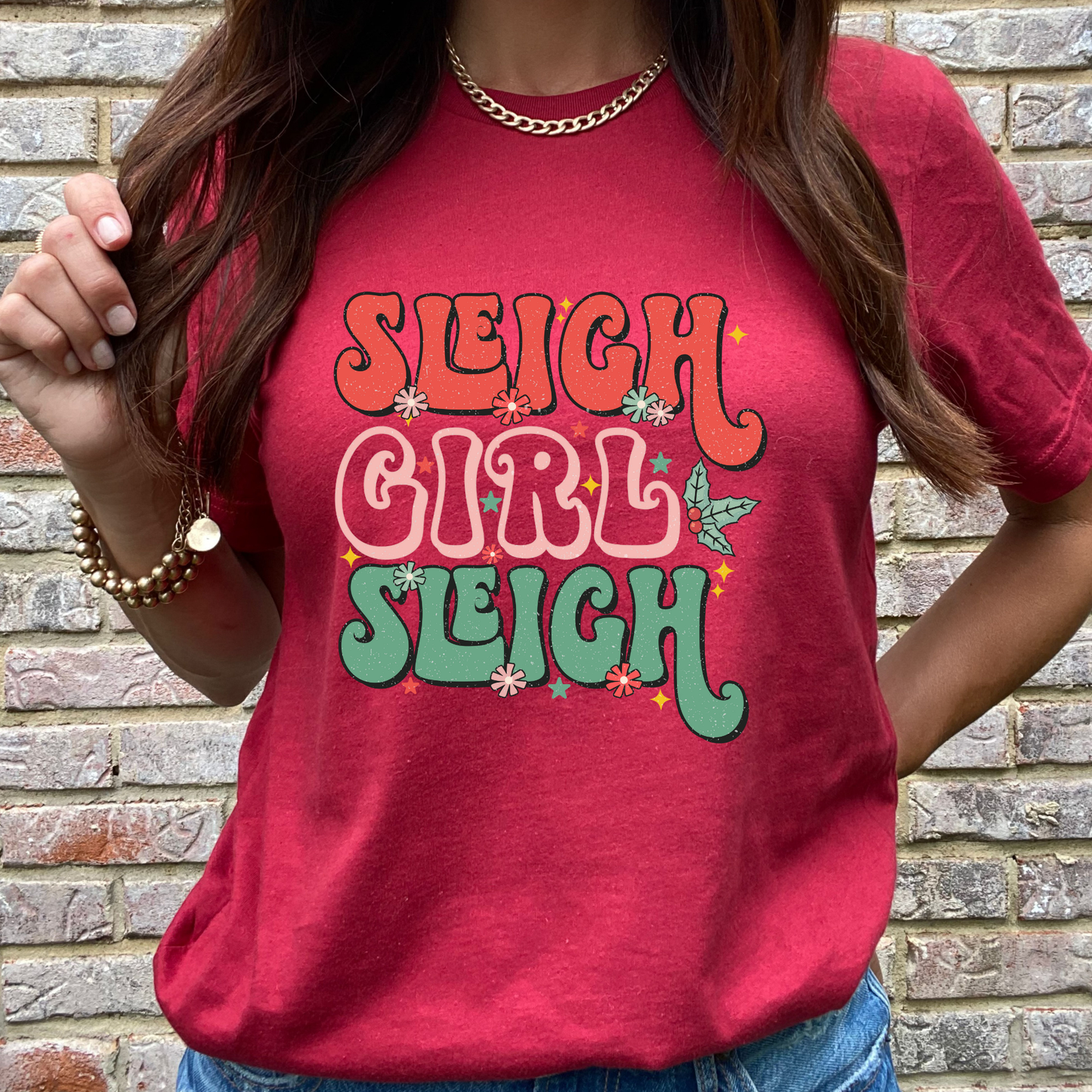 Sleigh Girl Graphic Tee