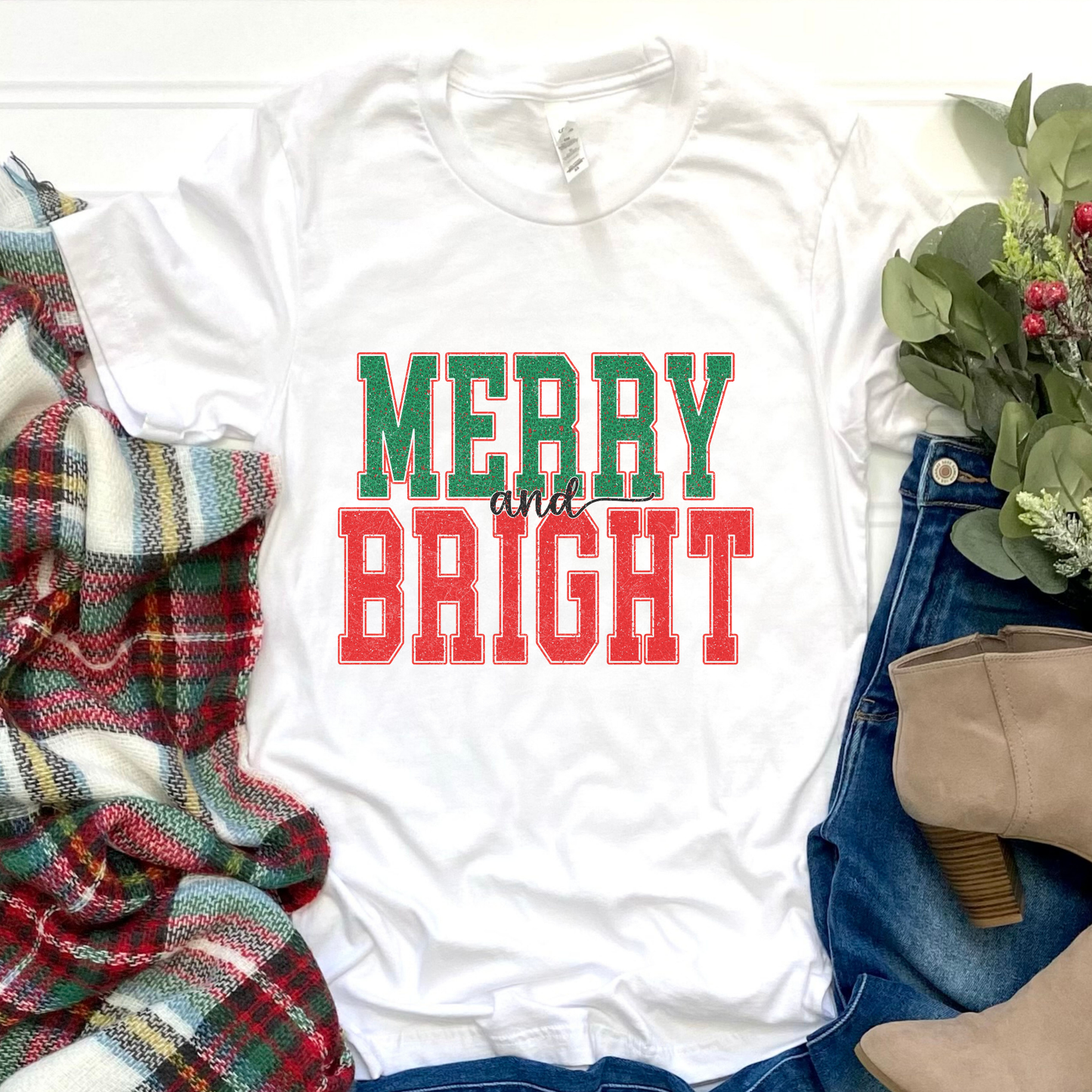 Merry and Bright Graphic Tee