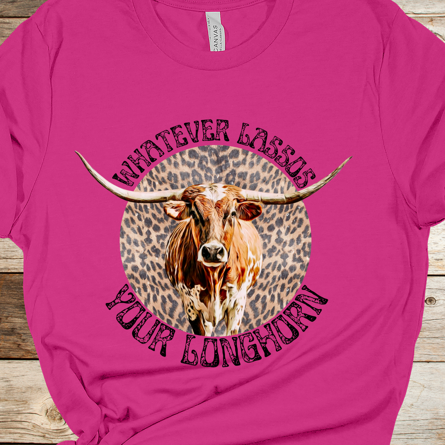 Whatever Lassos Your Longhorn Graphic Tee