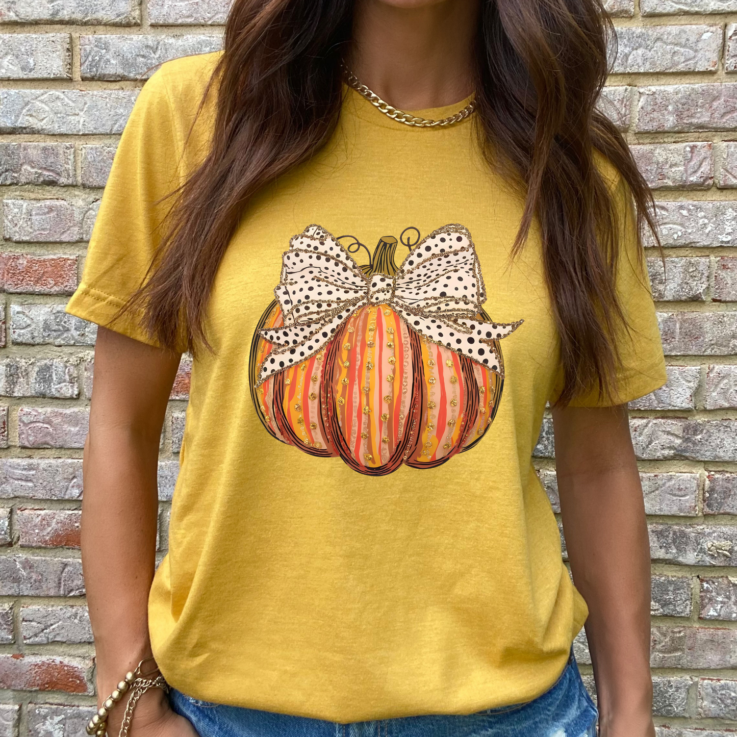 Sparkling Pumpkin Graphic Tee