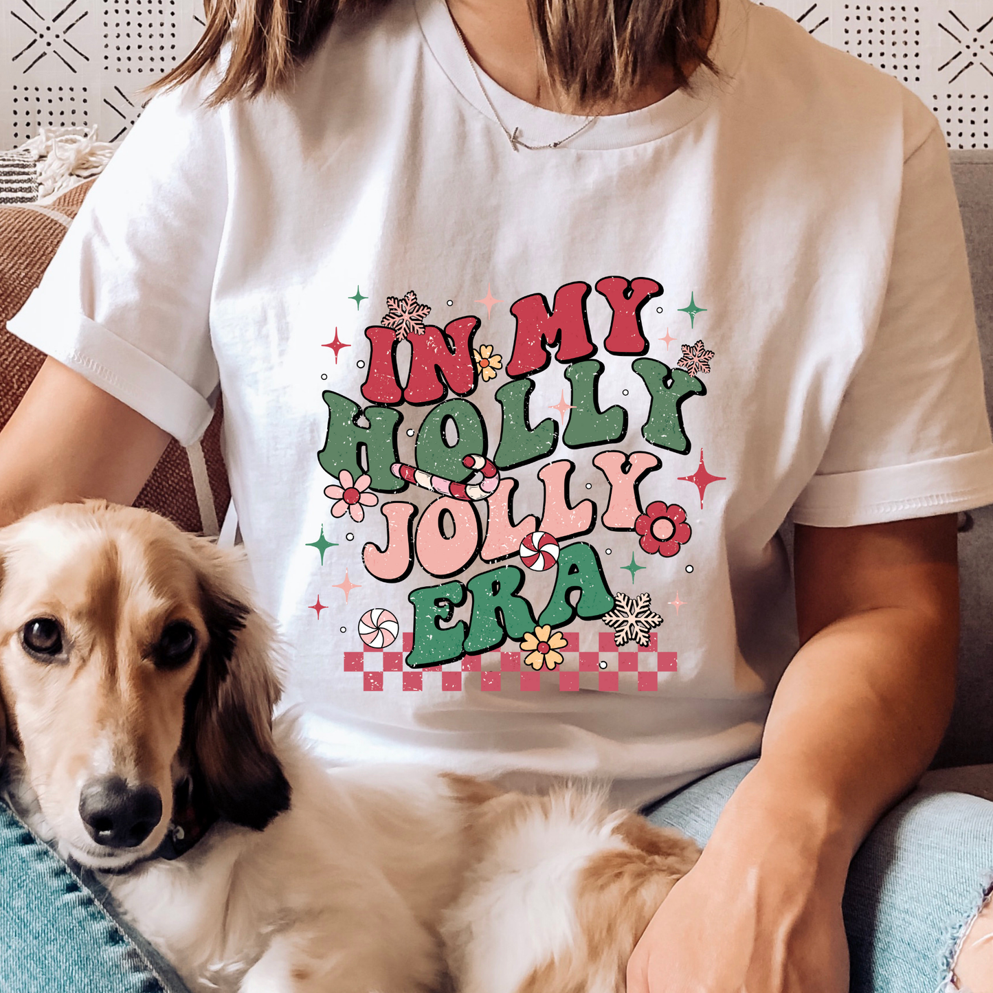 Holly Jolly Era Graphic Tee