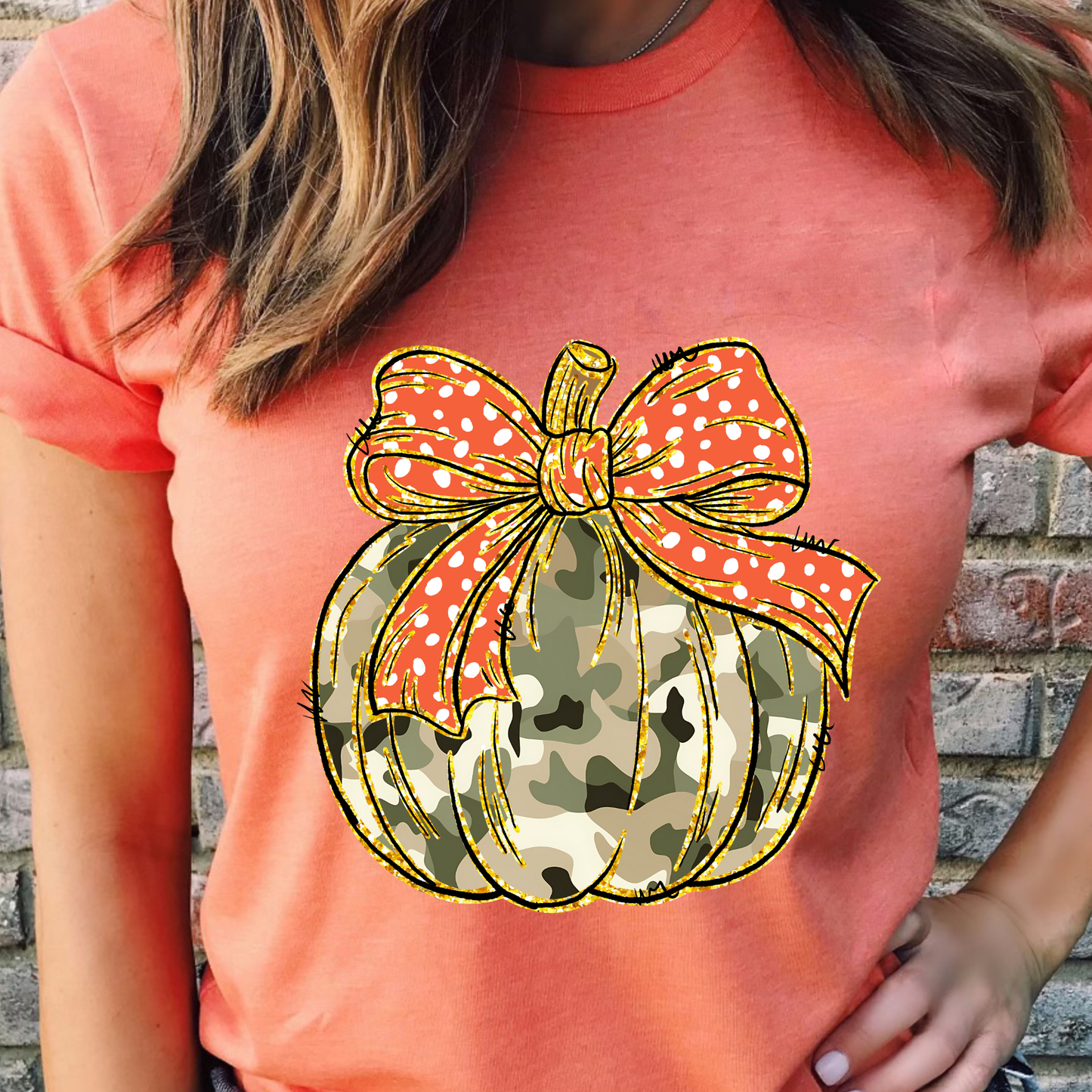 Camo Girly Graphic Tee