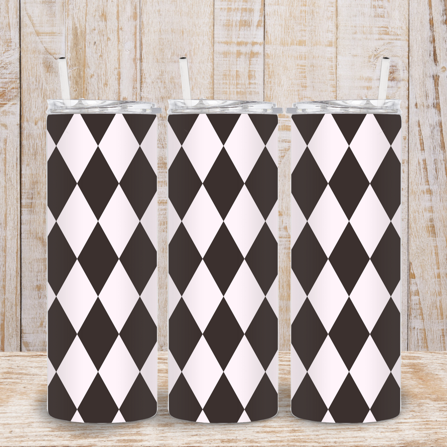 Black and White Tumbler