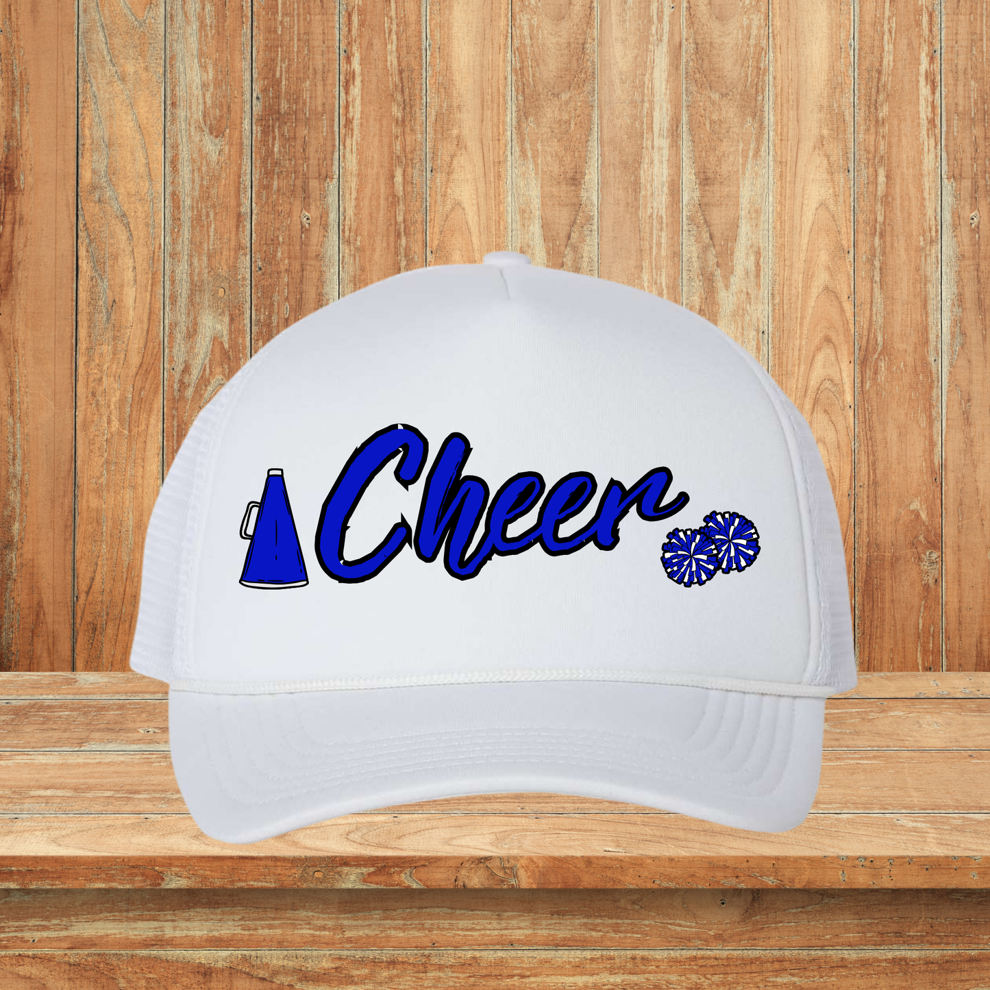 Cheer Blue Hat