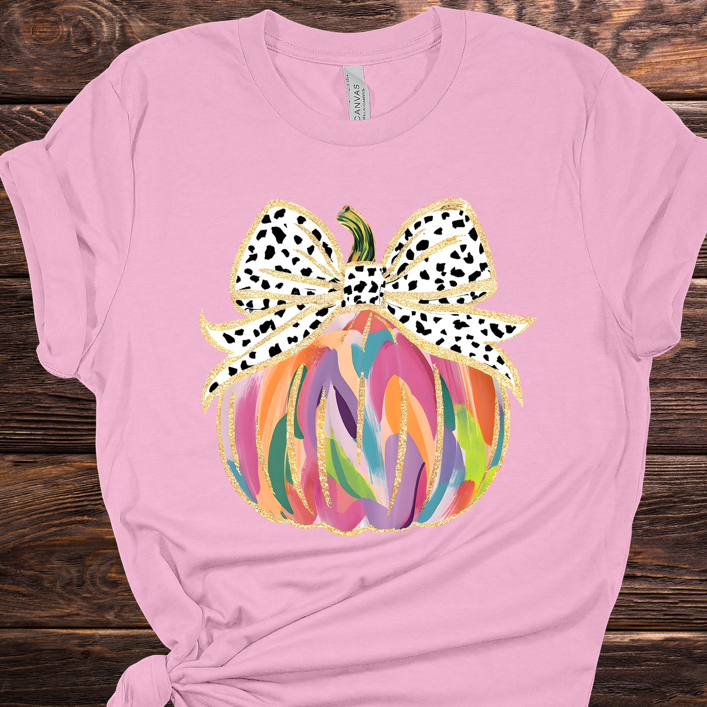 Colorful Pumpkin Graphic Tee