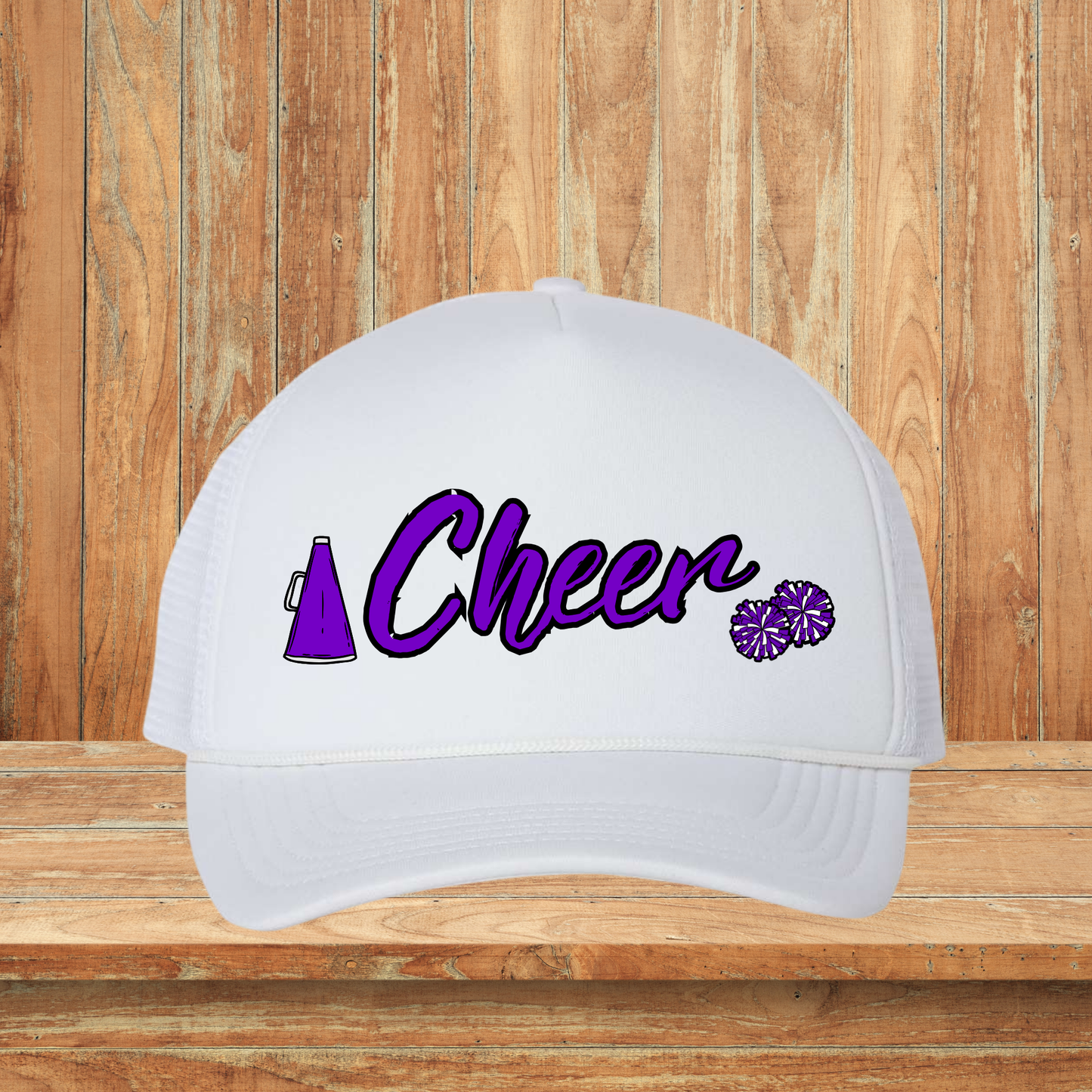 Cheer Purple Hat