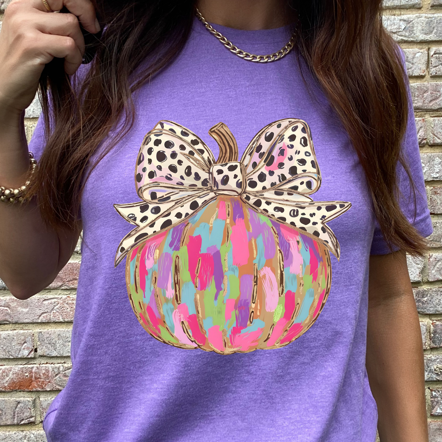 Girly Girl Pumpkin Graphic Tee