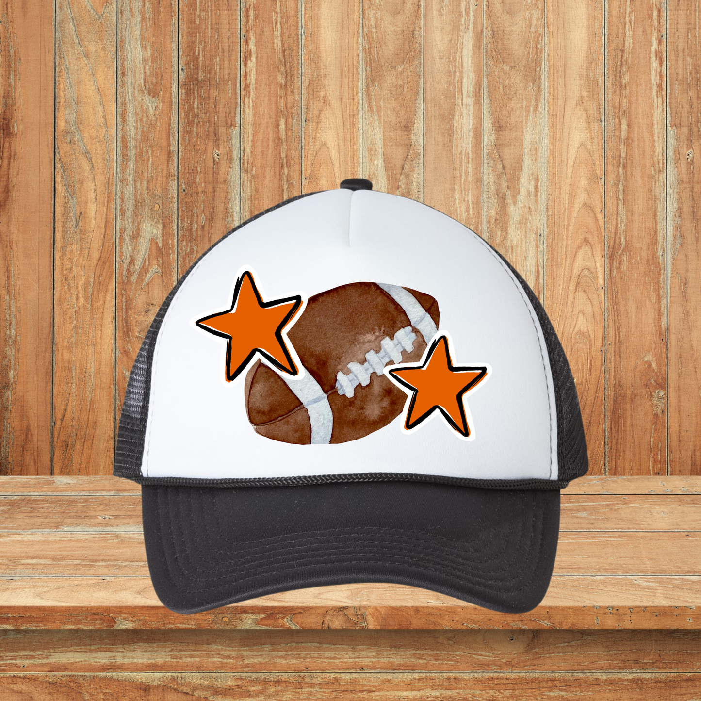 Football Season Orange Hat