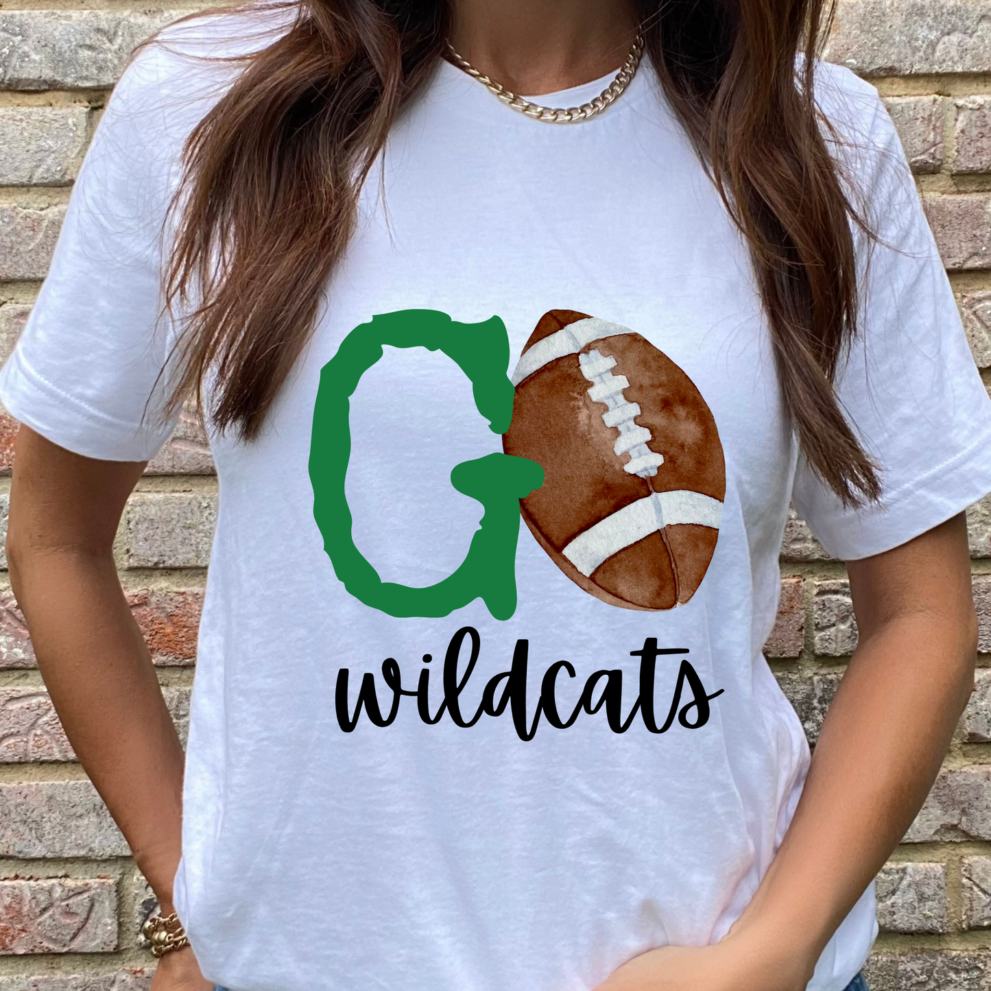 Wildcats Football Graphic Tee