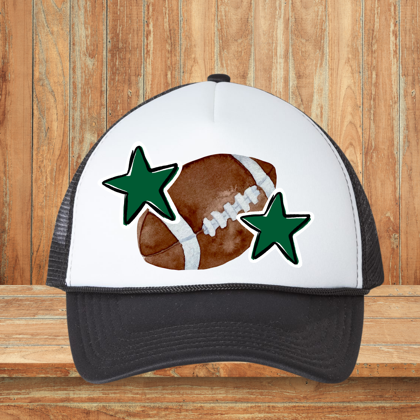 Football Season Green Hat