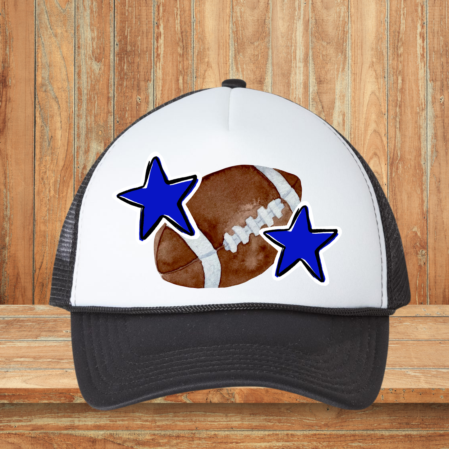 Football Season Blue Hat