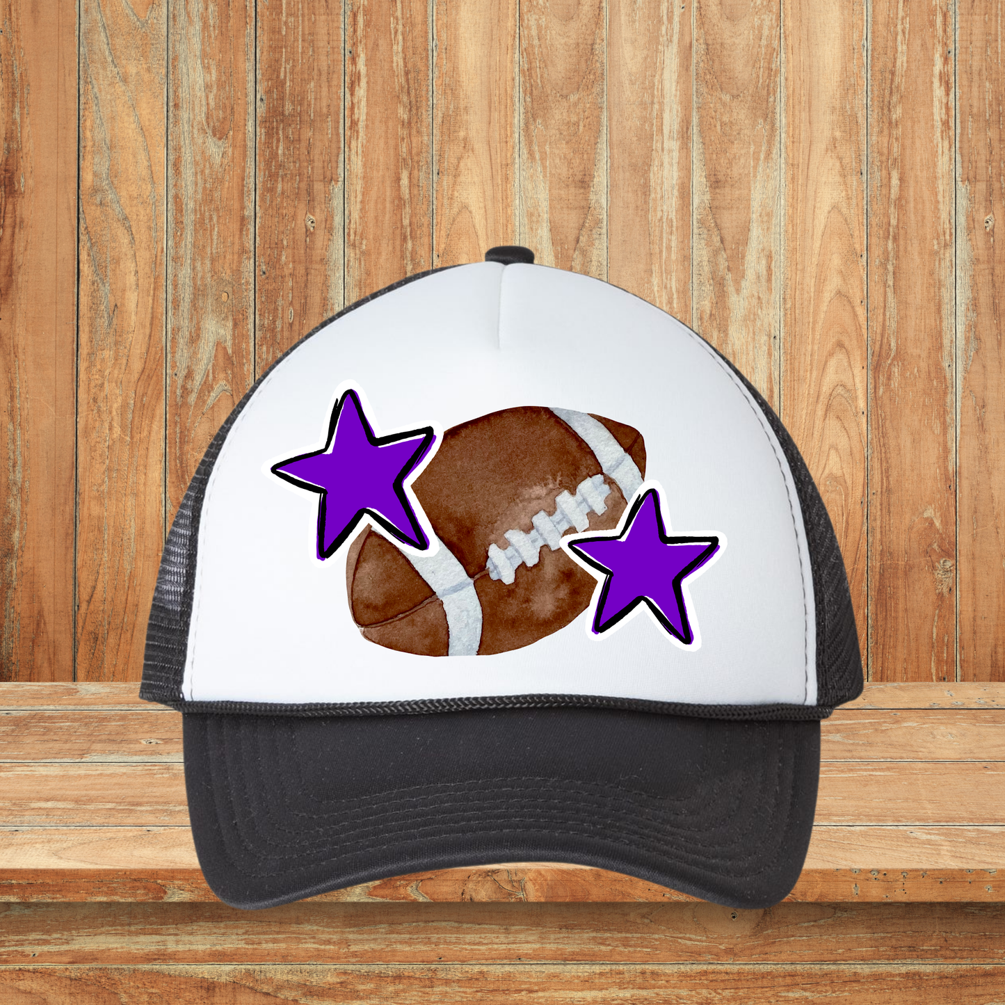 Football Season Purple Hat