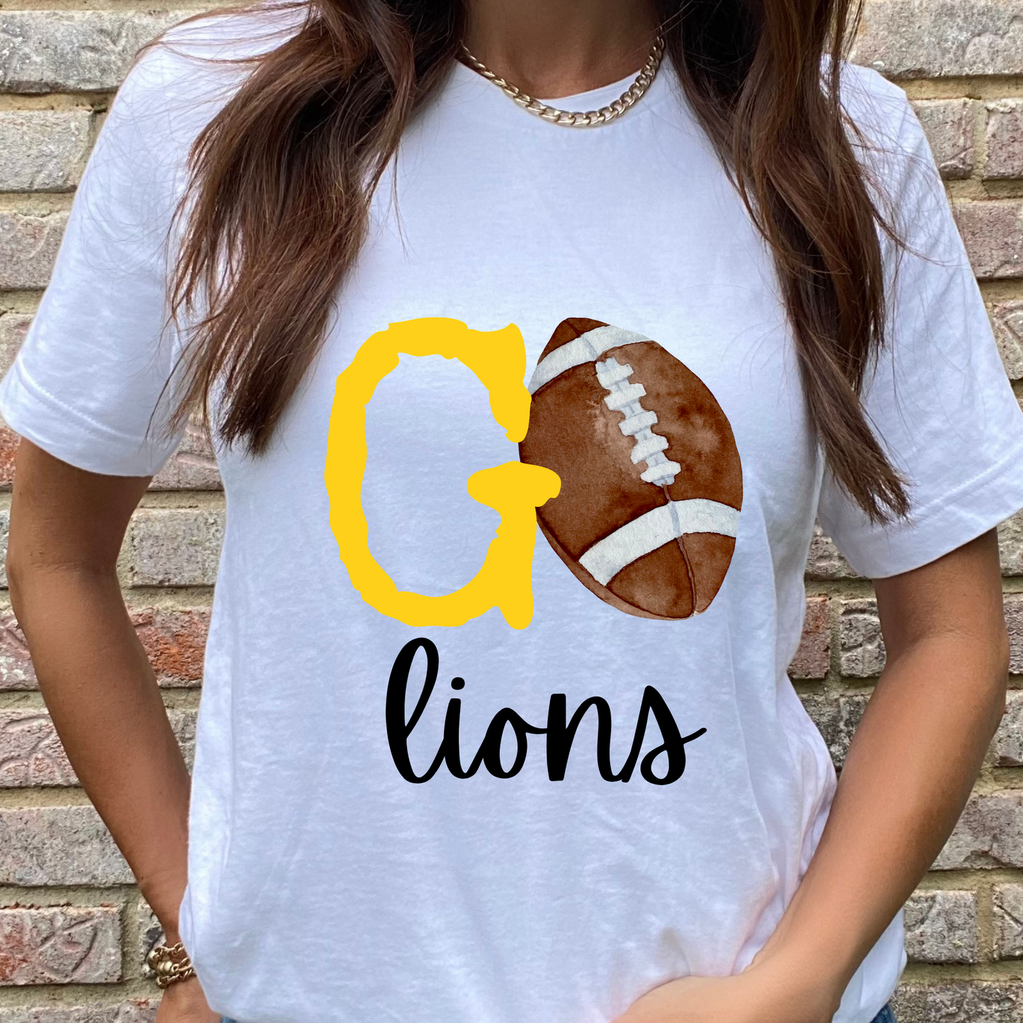 Lions Football Graphic Tee