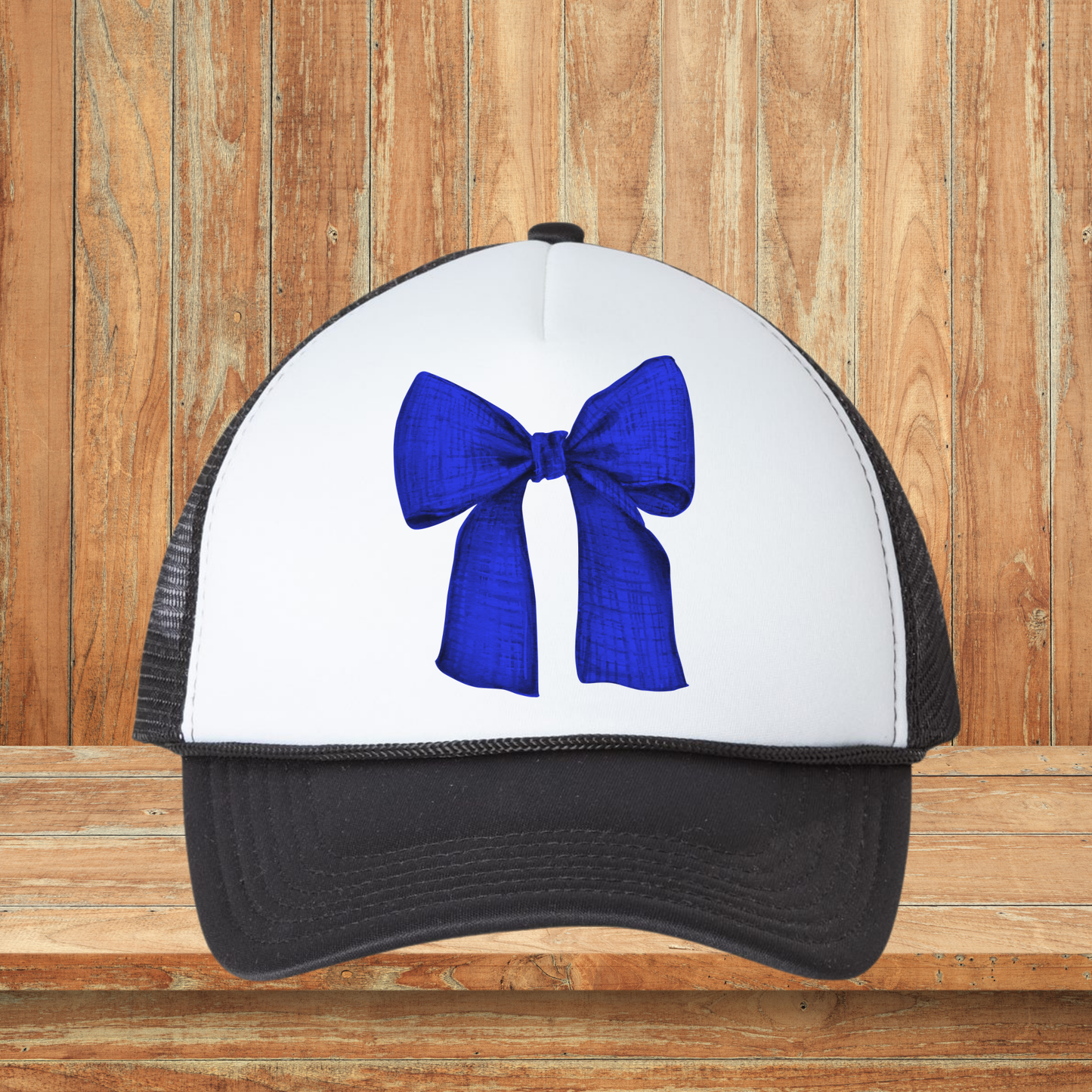 Blue Bow Hat