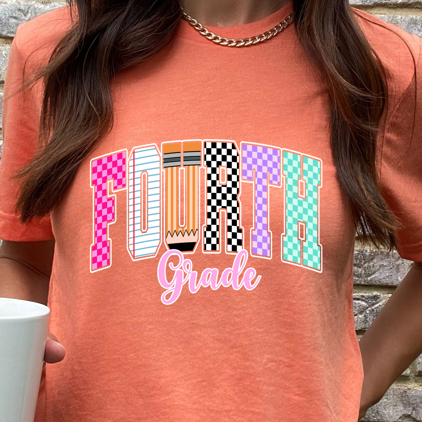 Back to School Fourth Grade Graphic Tee
