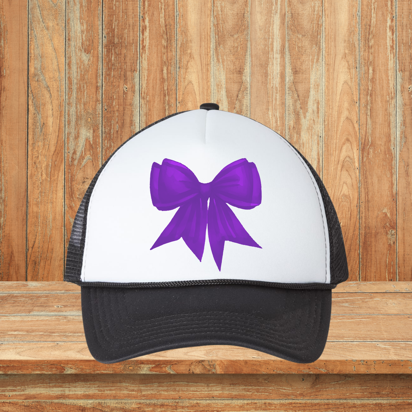 Purple Bow Hat