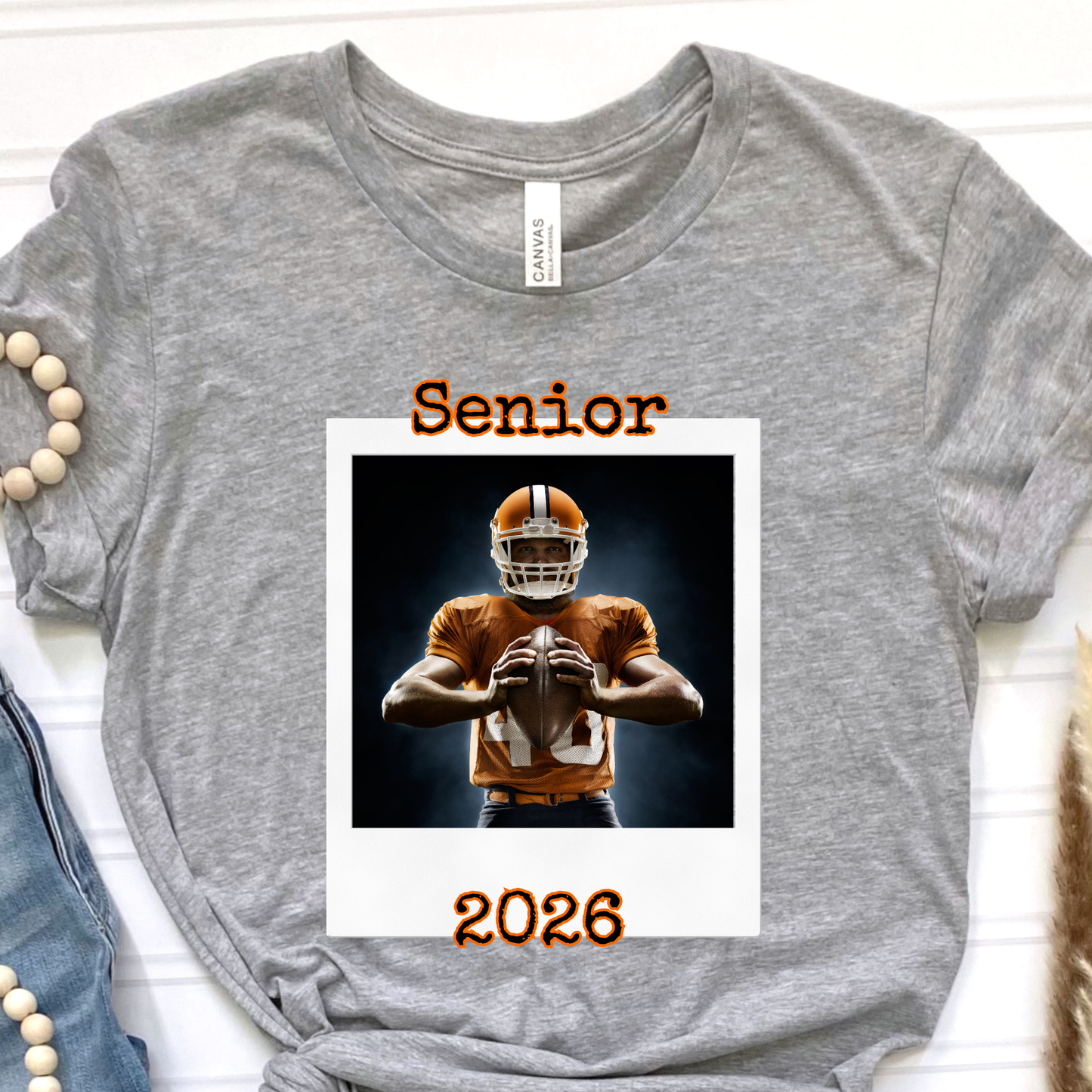 Custom Senior Photo Graphic Tee