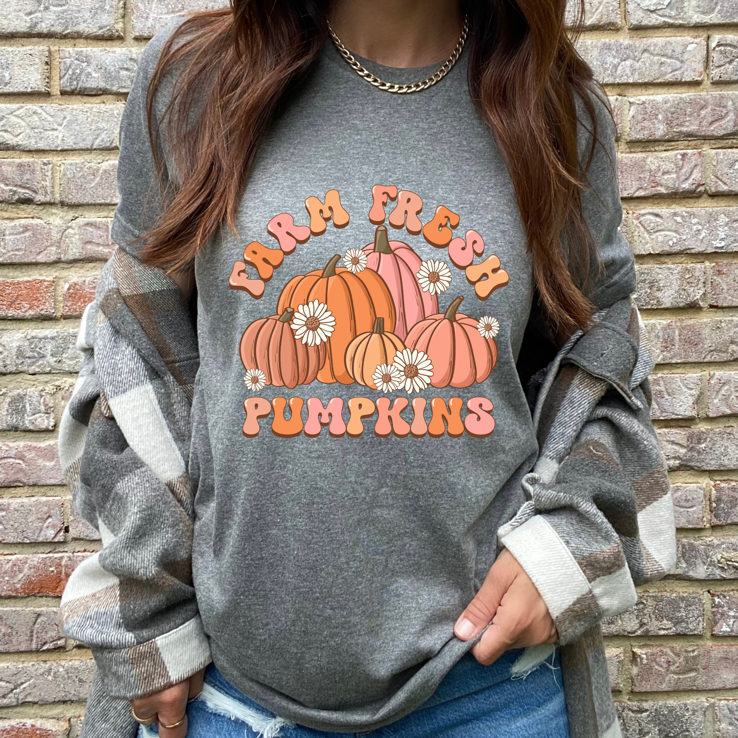 Farm Fresh Pumpkins Graphic Tee