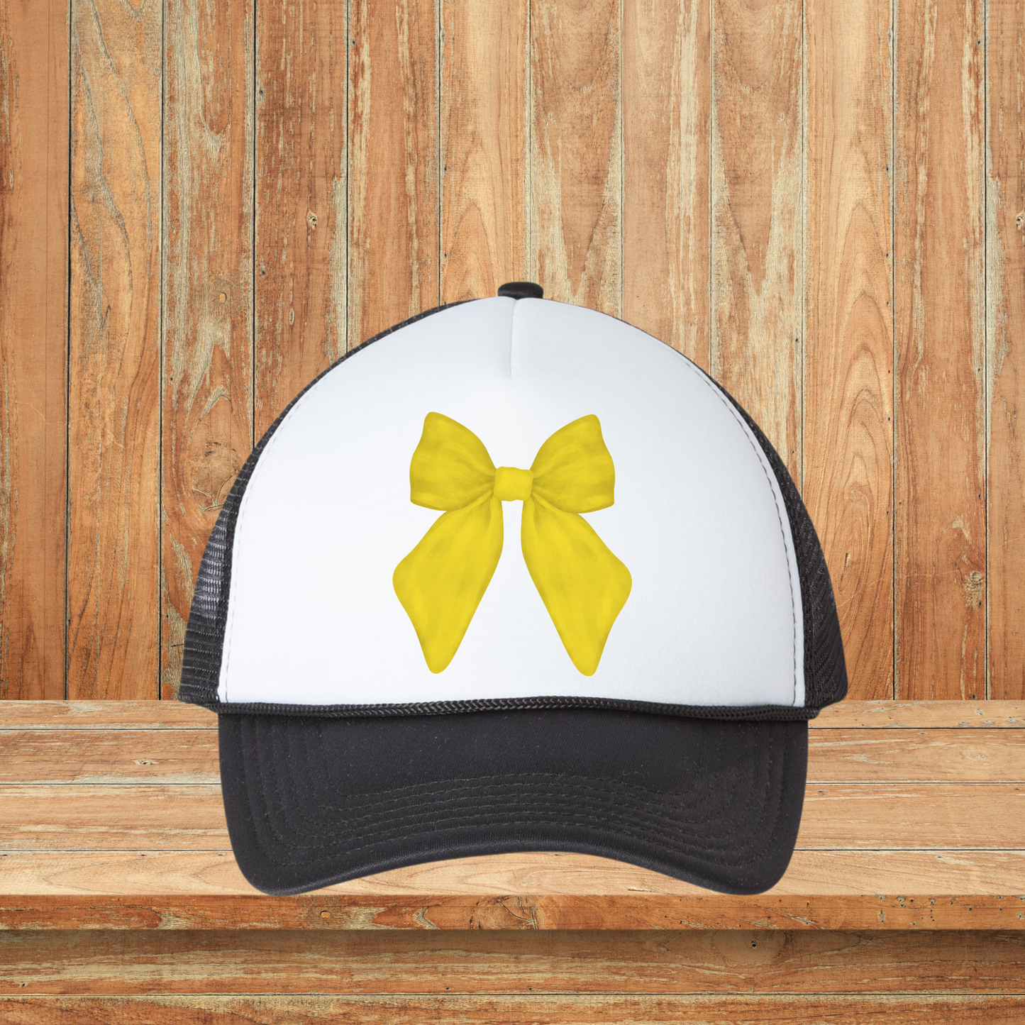 Yellow Bow Hat
