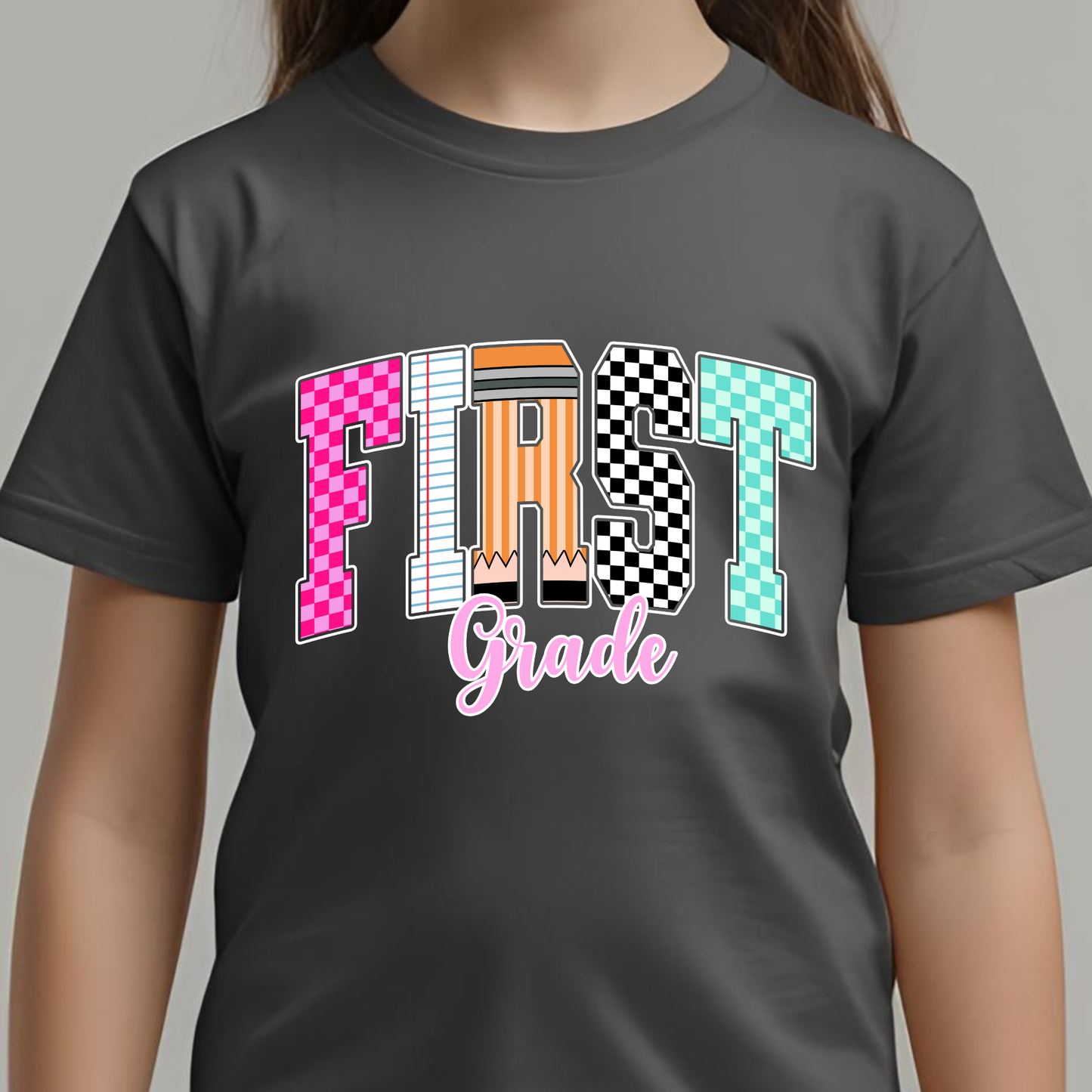 Back to School First Grade Youth Graphic Tee