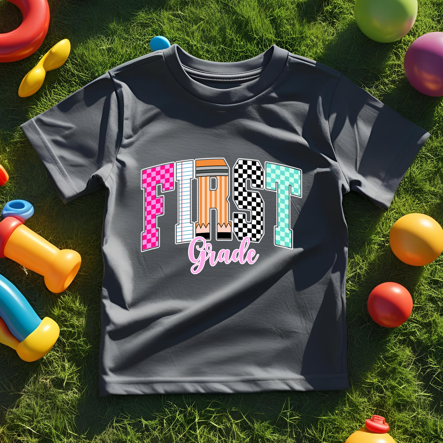 Back to School First Grade Youth Graphic Tee