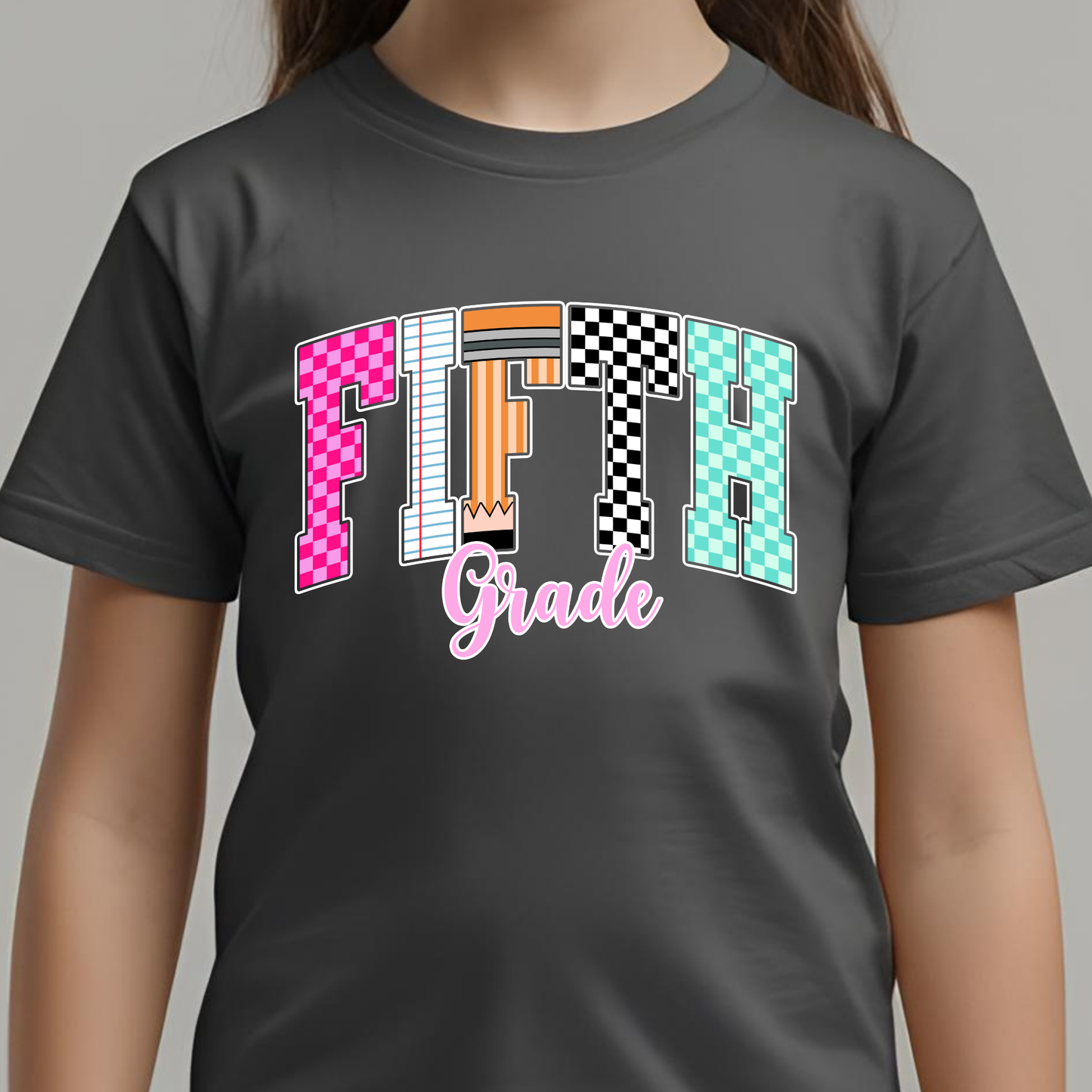 Back to School Fifth Grade Youth Graphic Tee