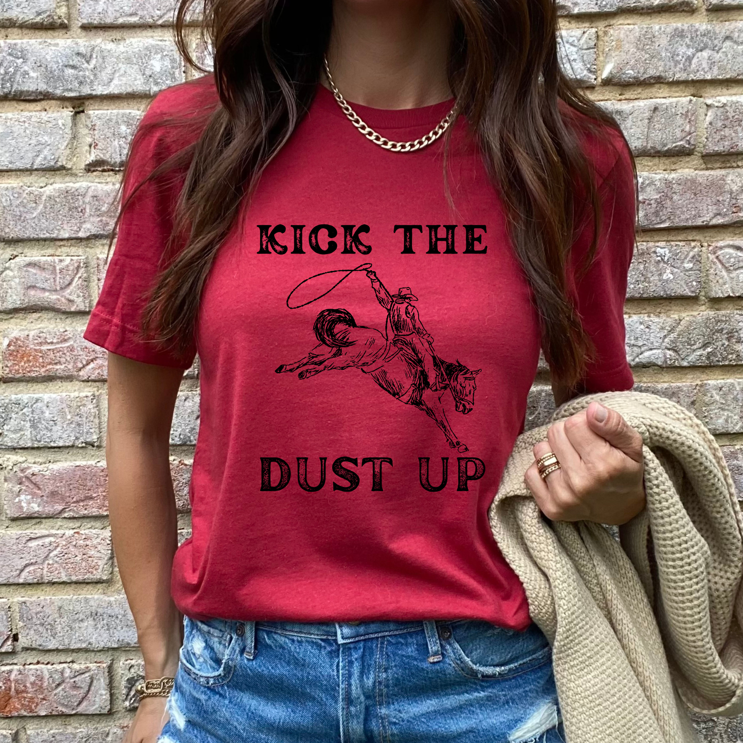 Kick The Dust Up Graphic Tee