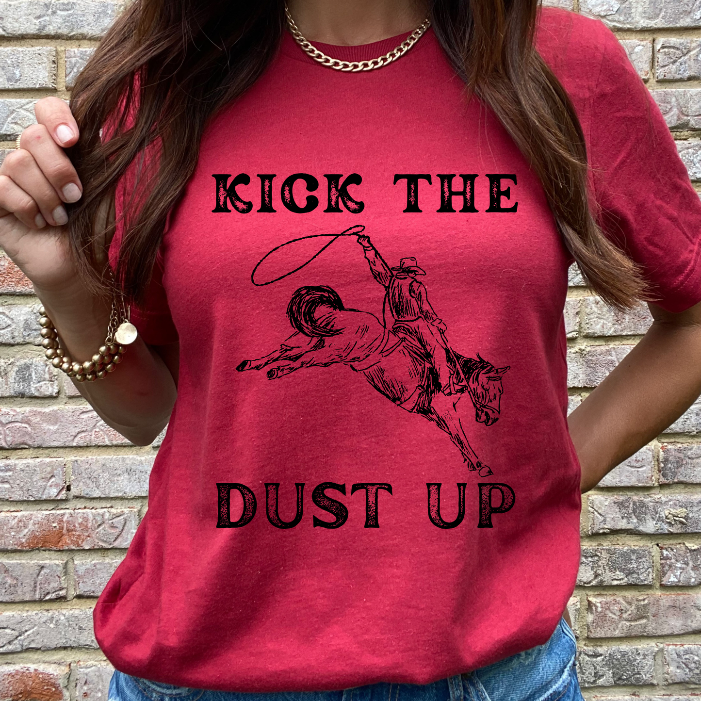 Kick The Dust Up Graphic Tee