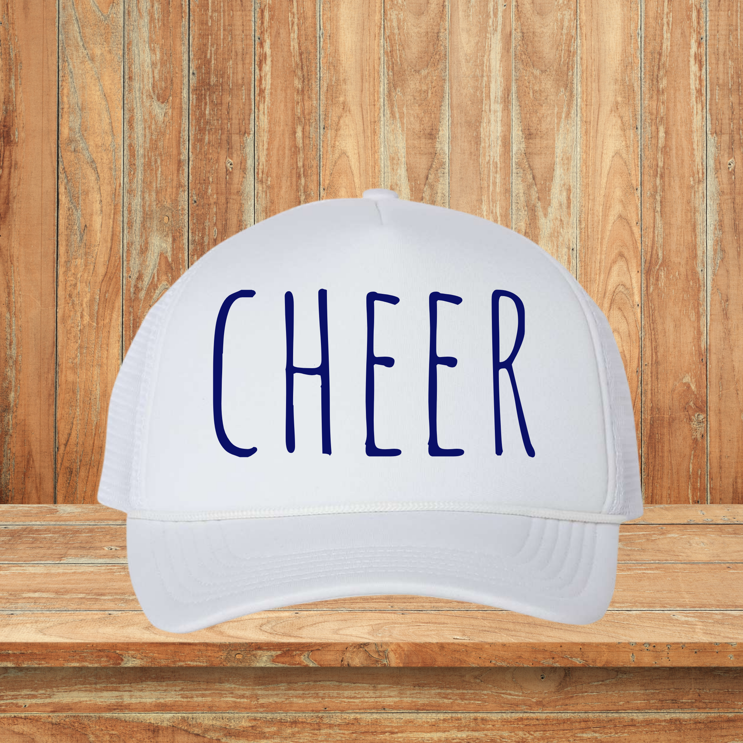 Navy CHEER Hat