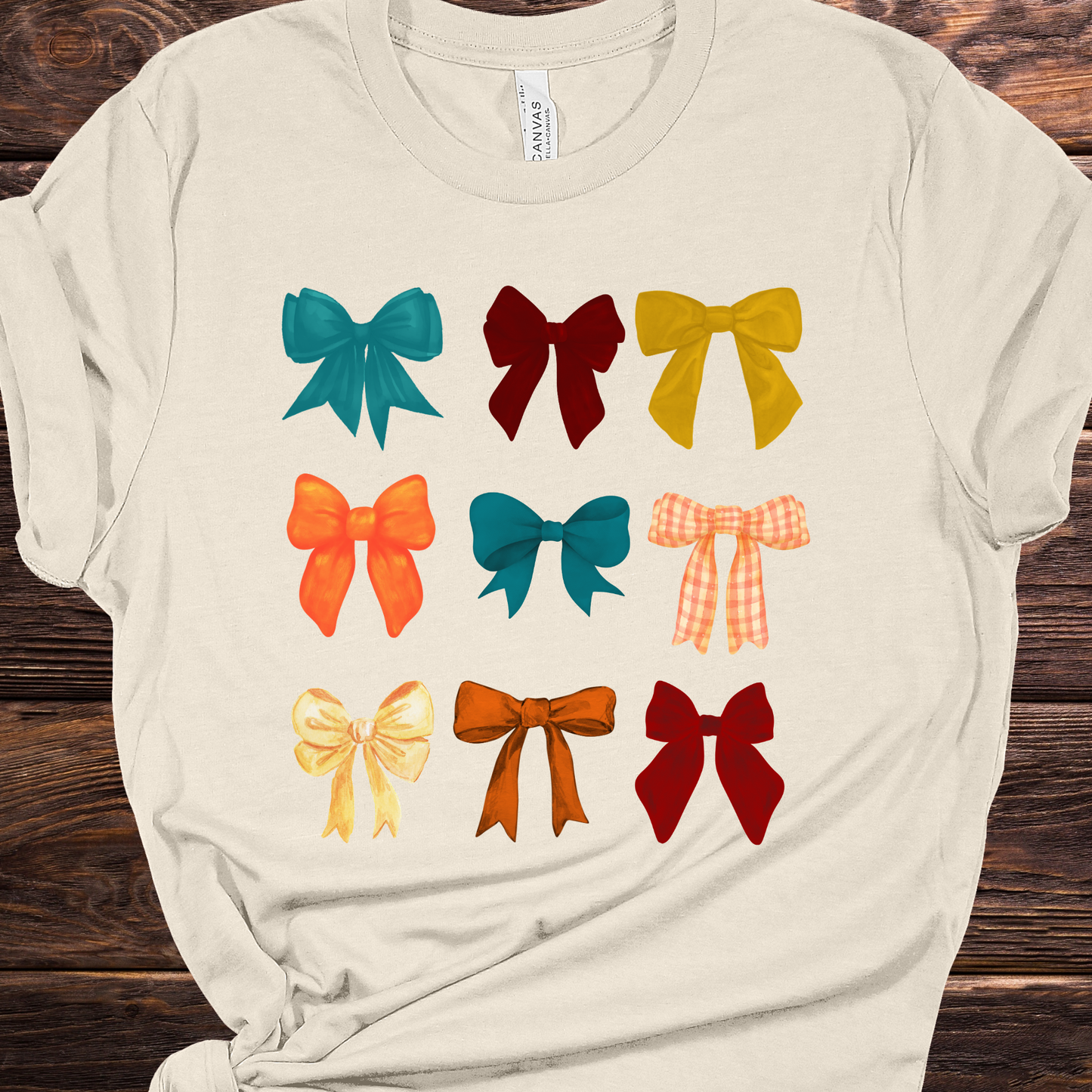 Fall Bows Graphic Tee