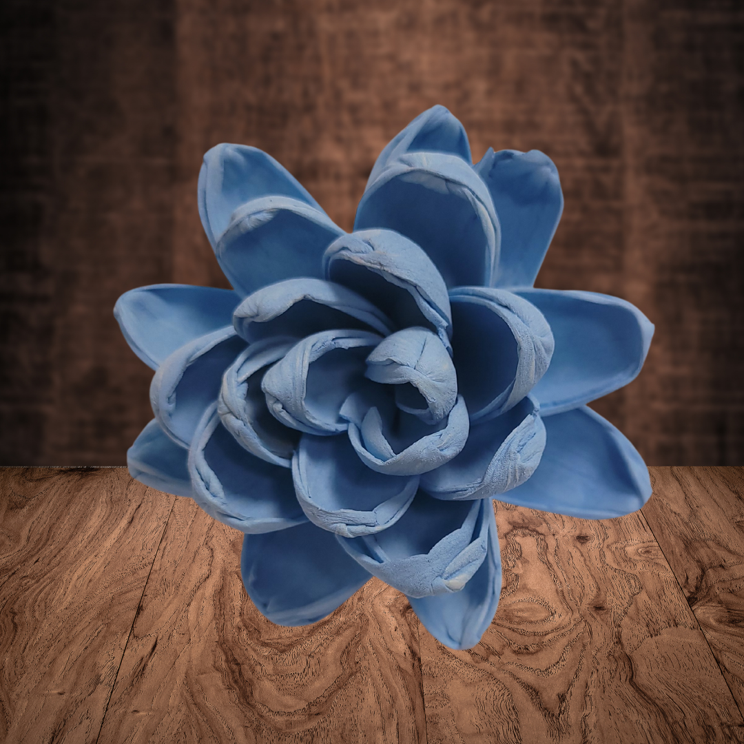Baby Blue Wood Flower Dye