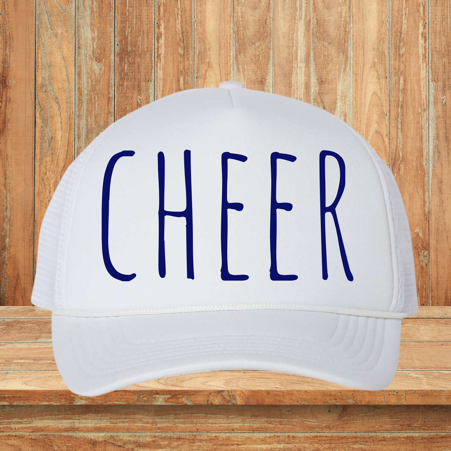Navy CHEER Hat