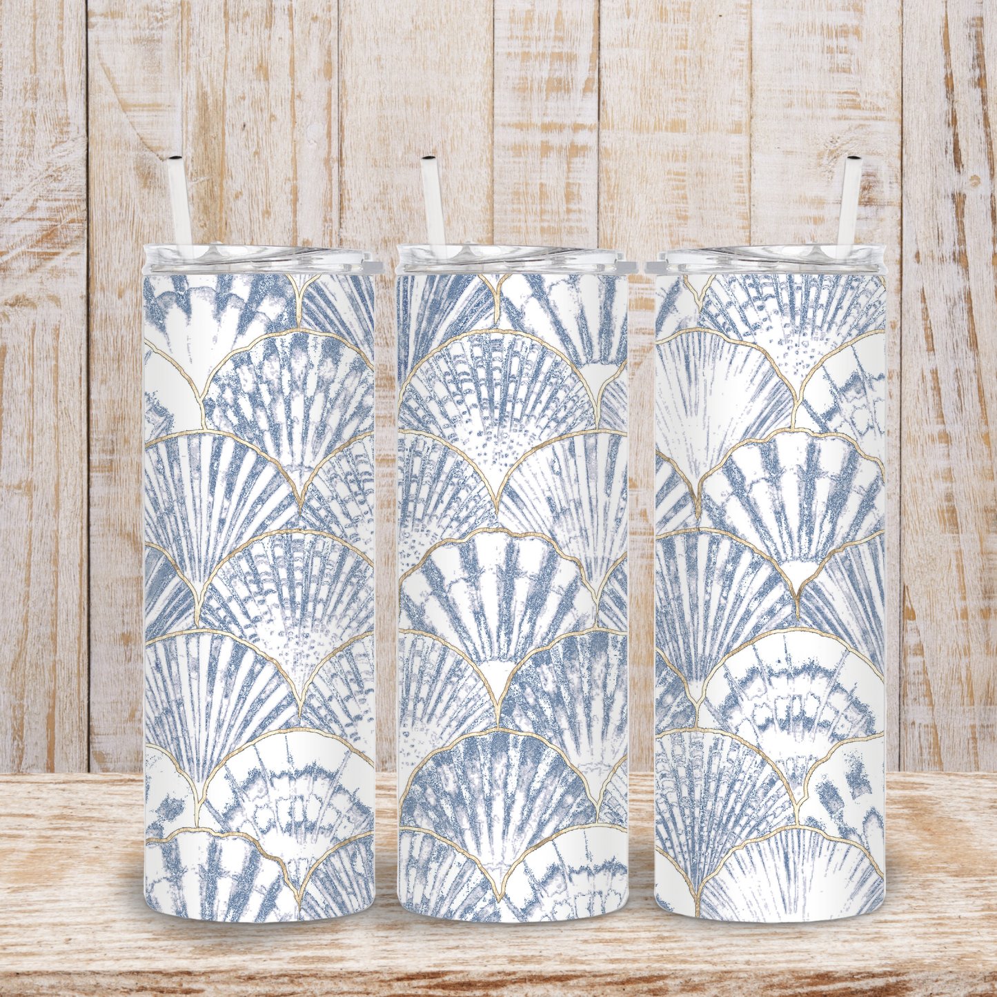 Classy Shell Tumbler