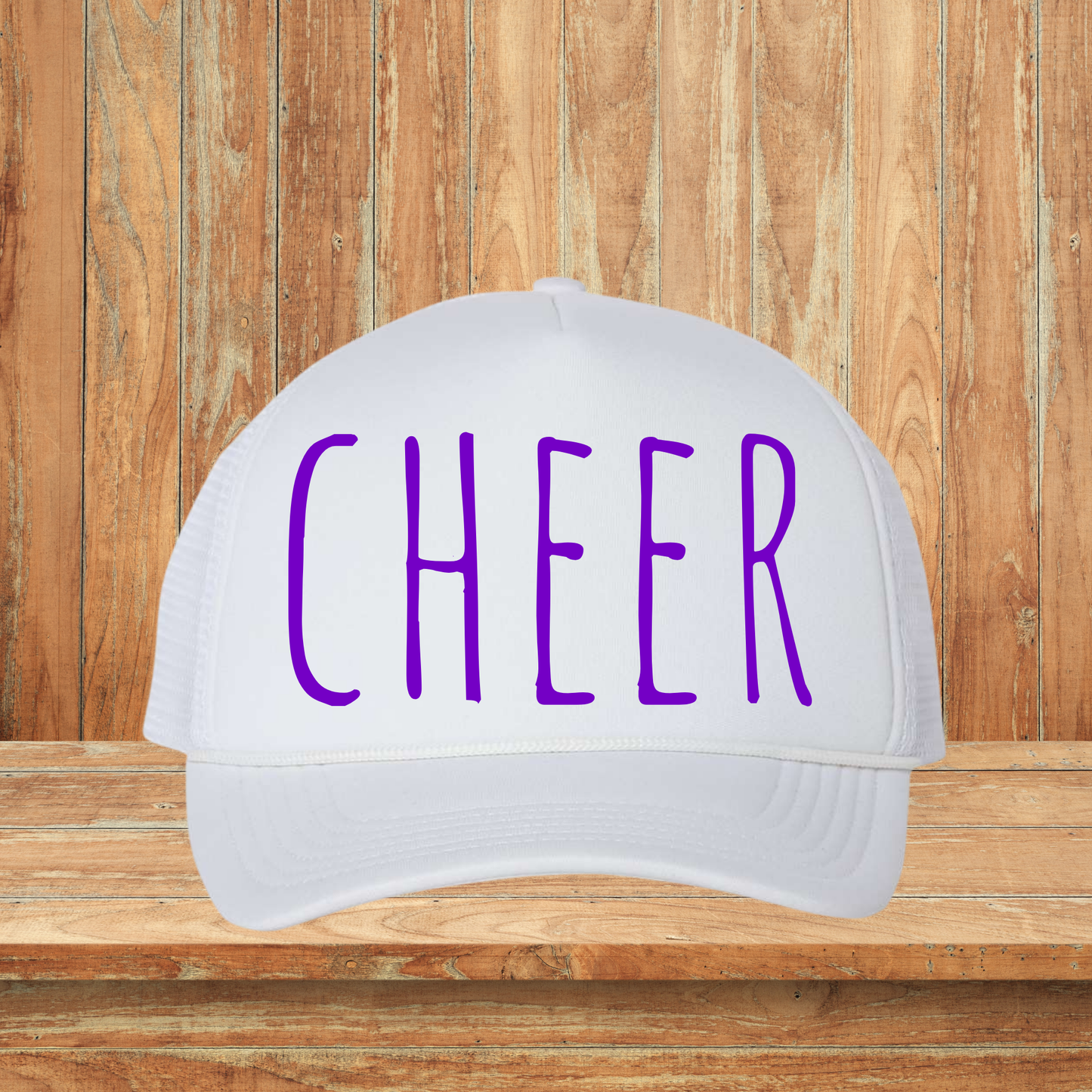 Purple CHEER Hat