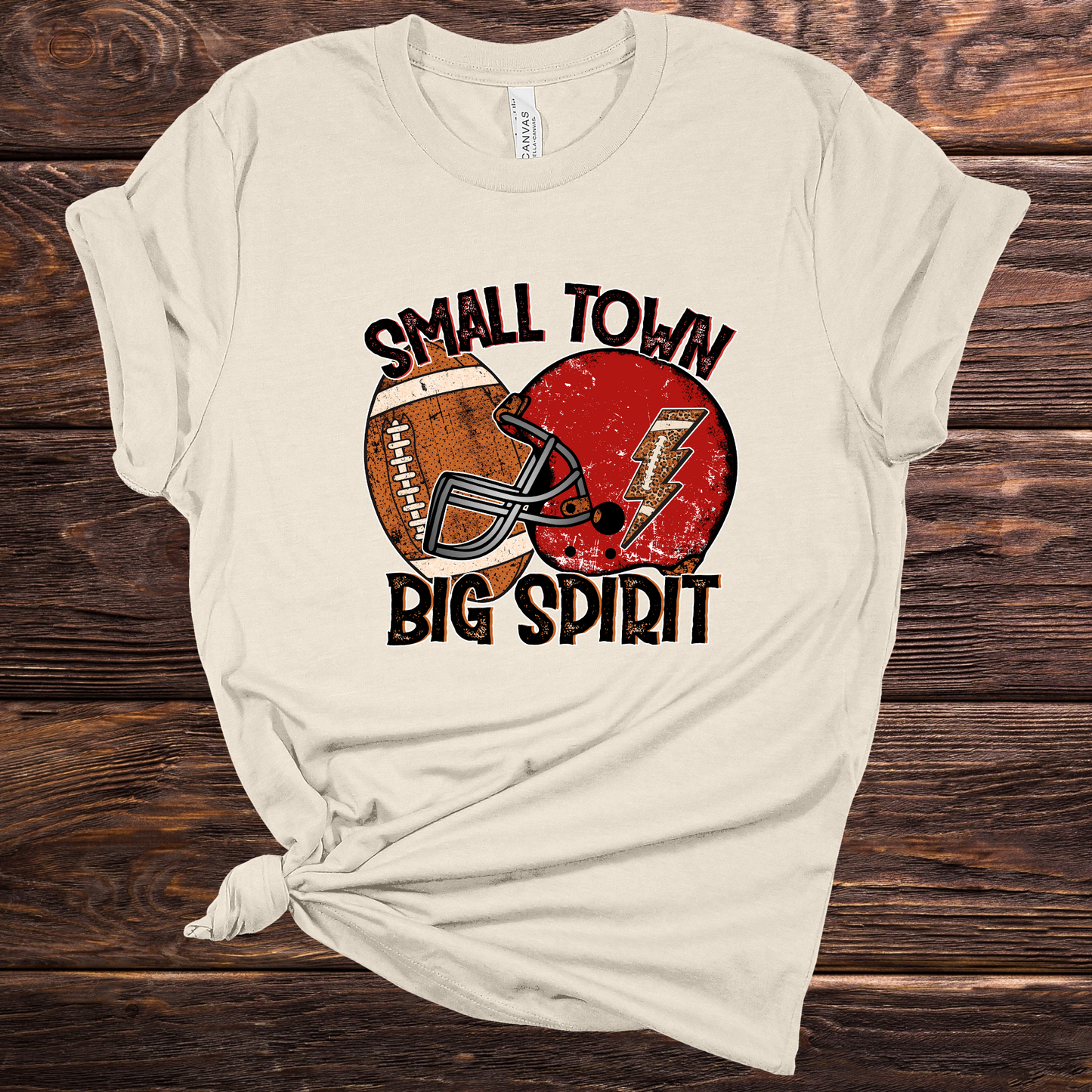 Small Town Big Spirit Graphic Tee