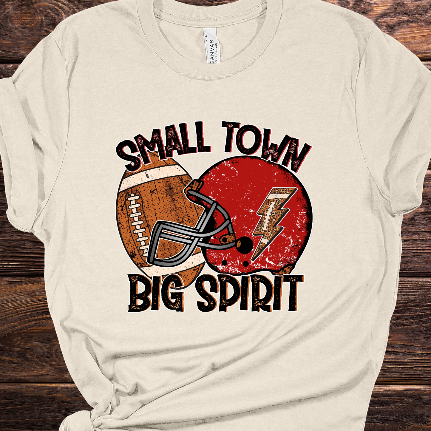 Small Town Big Spirit Graphic Tee