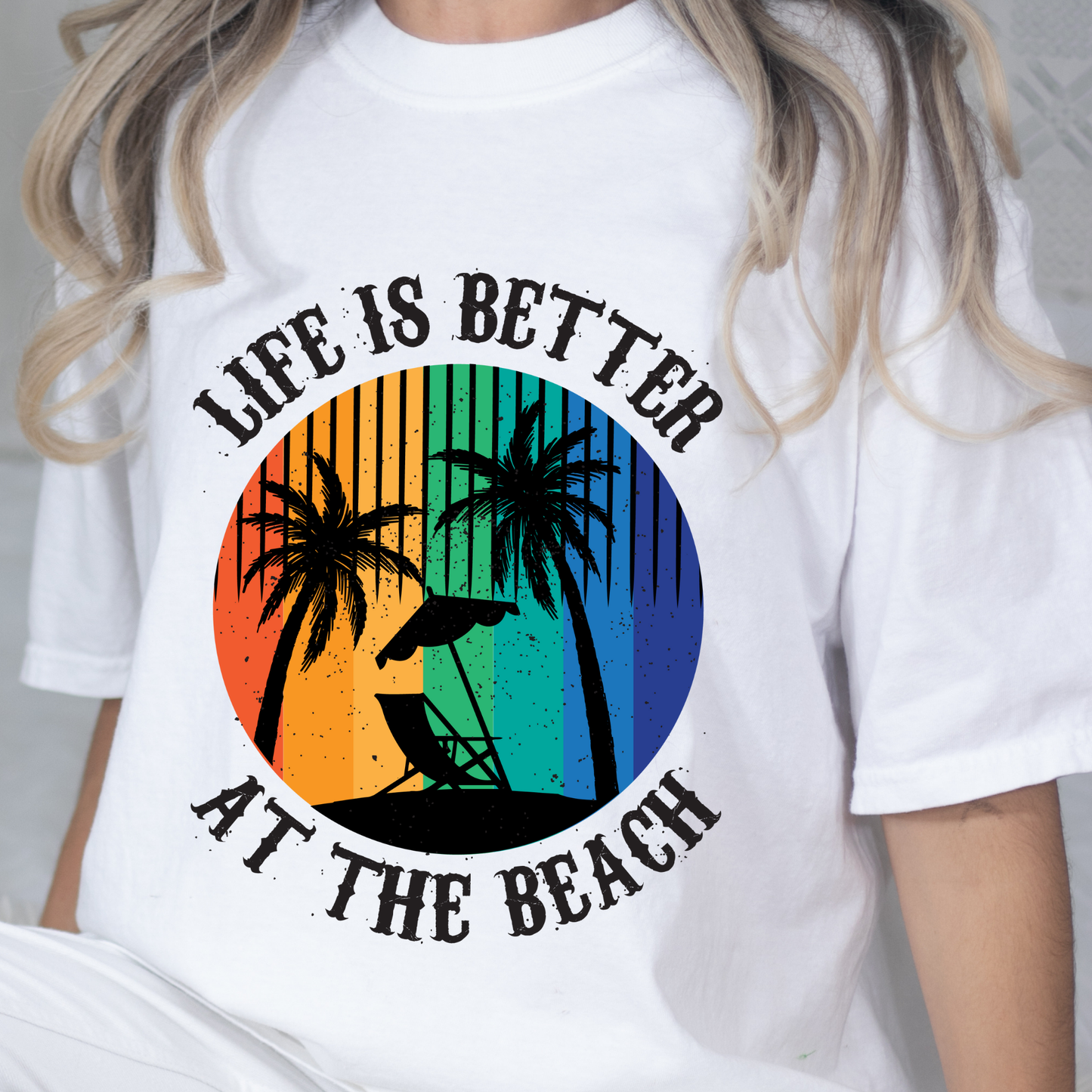 At The Beach Graphic Tee