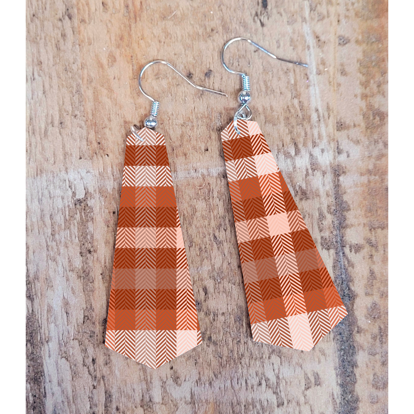 Fall Plaid Earrings