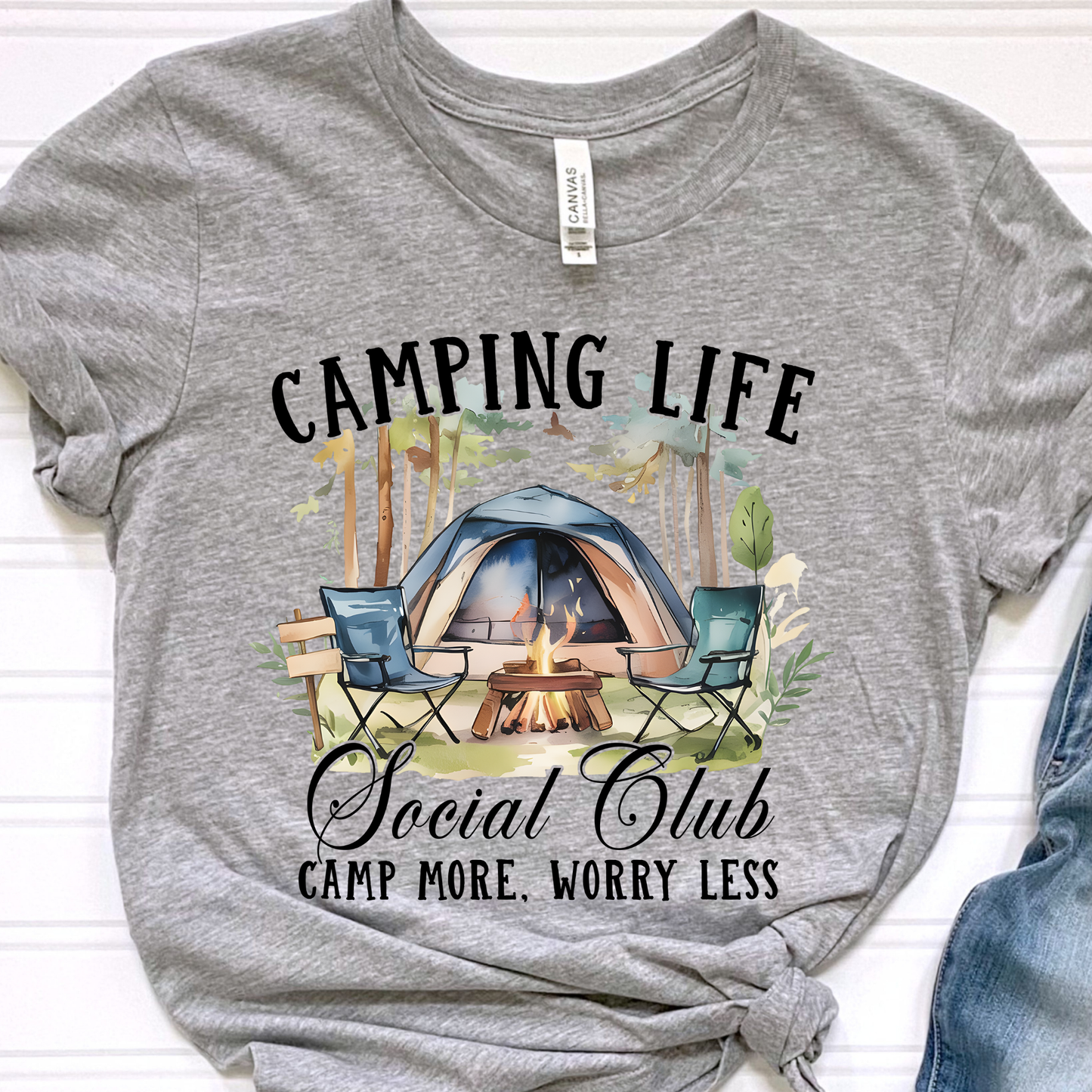 Camping Life Graphic Tee