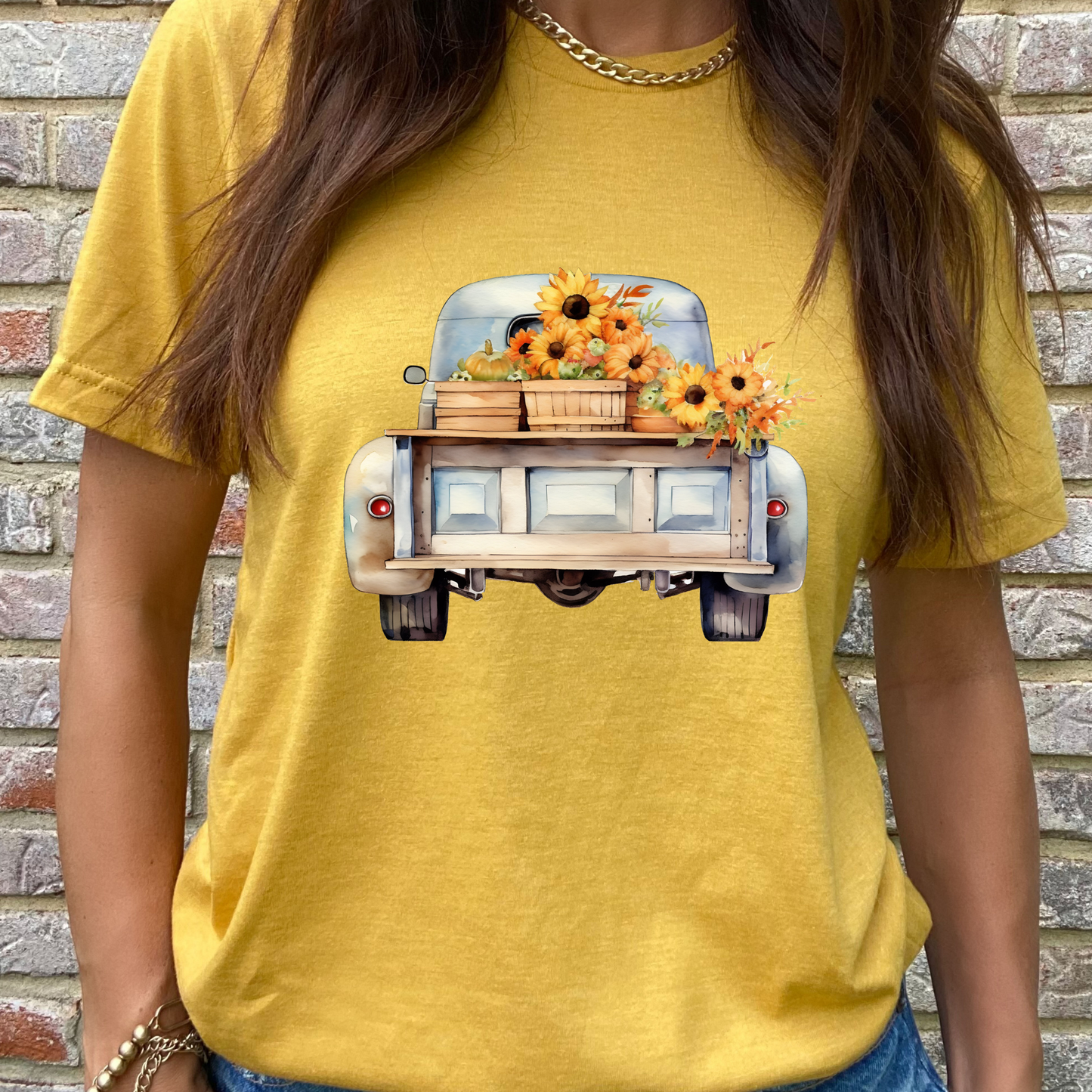Vintage Flower Truck Graphic Tee