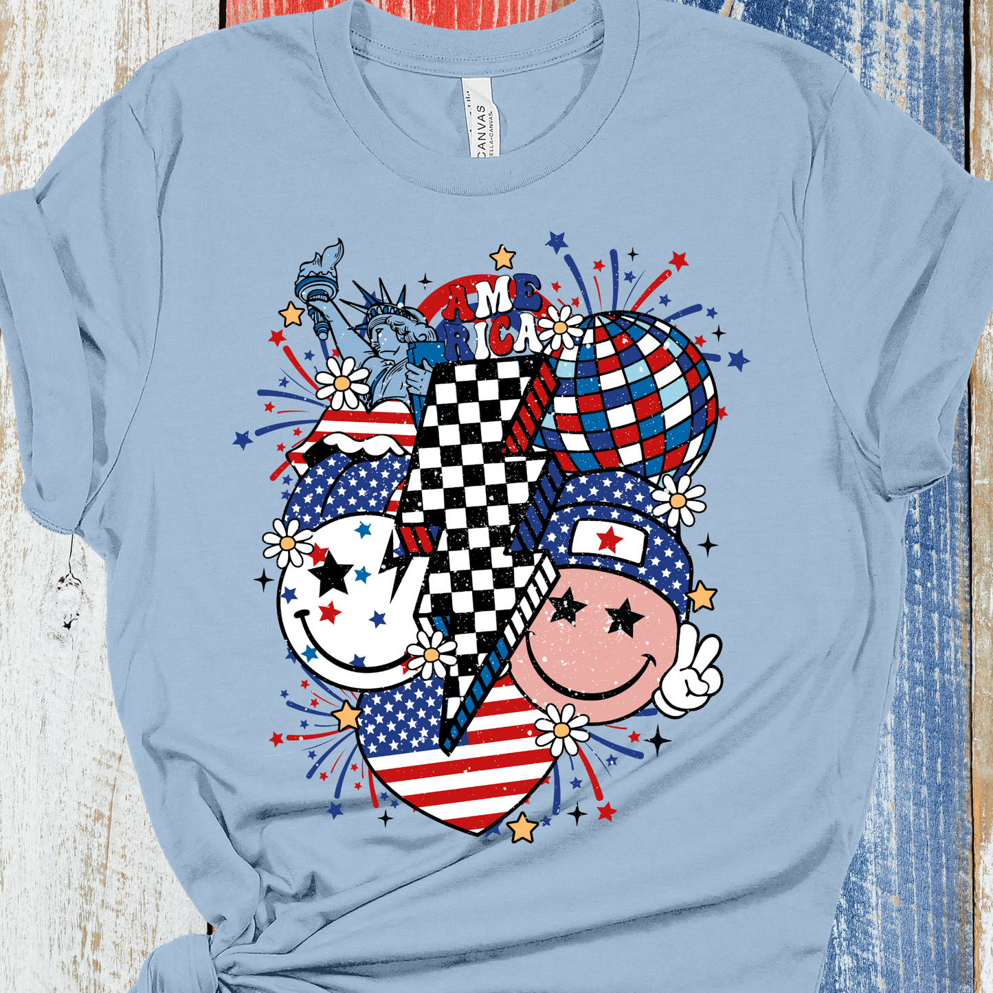 4th of July Graphic Tee
