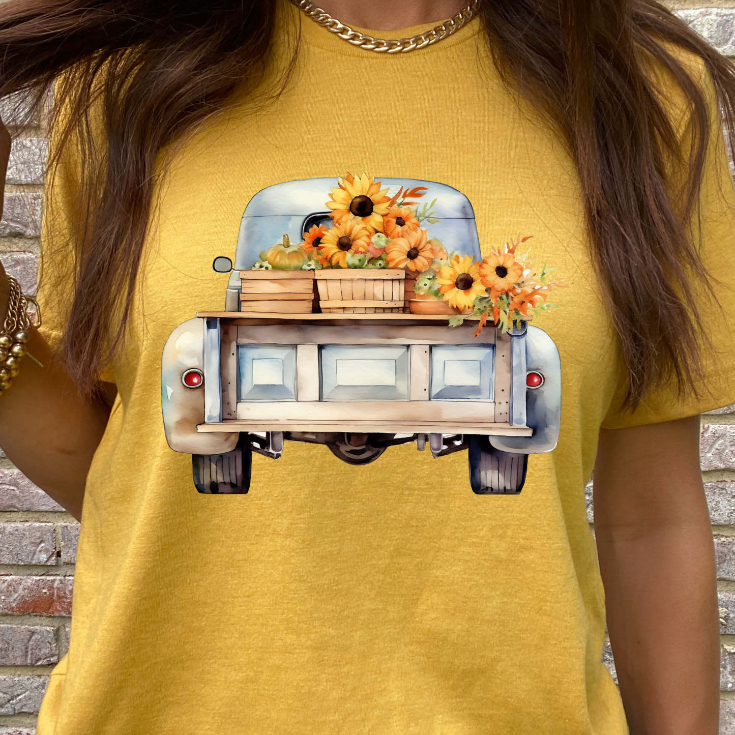 Vintage Flower Truck Graphic Tee