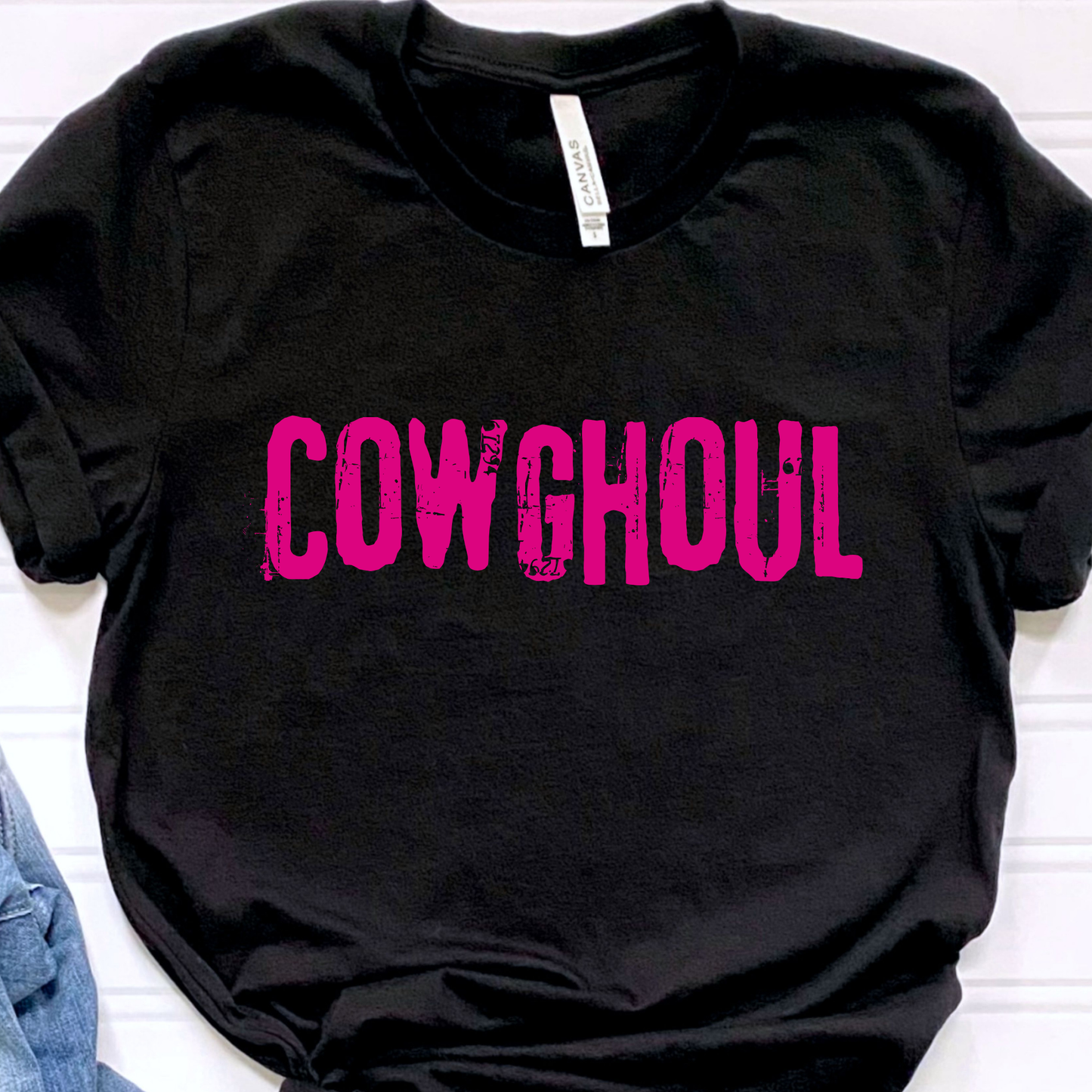 Cowghoul Pink Graphic Tee