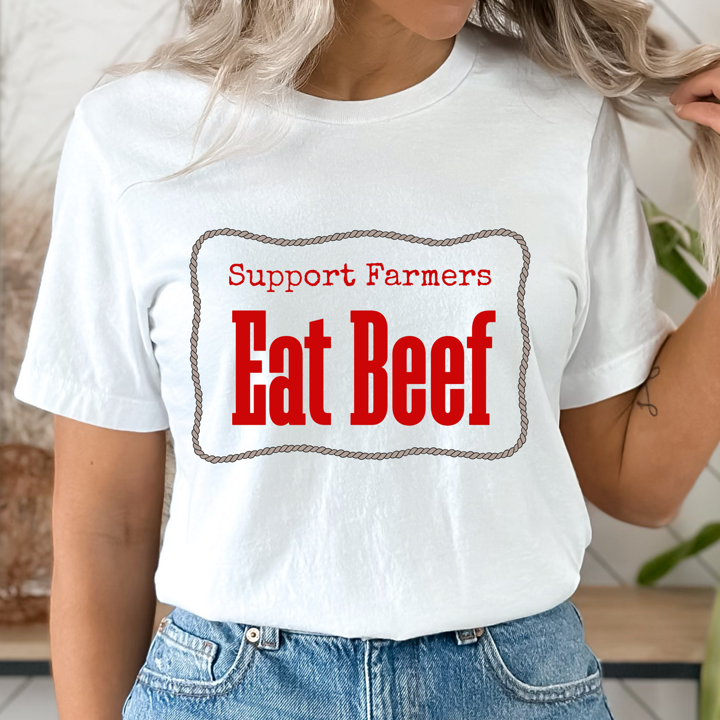 Eat Beef Graphic Tee