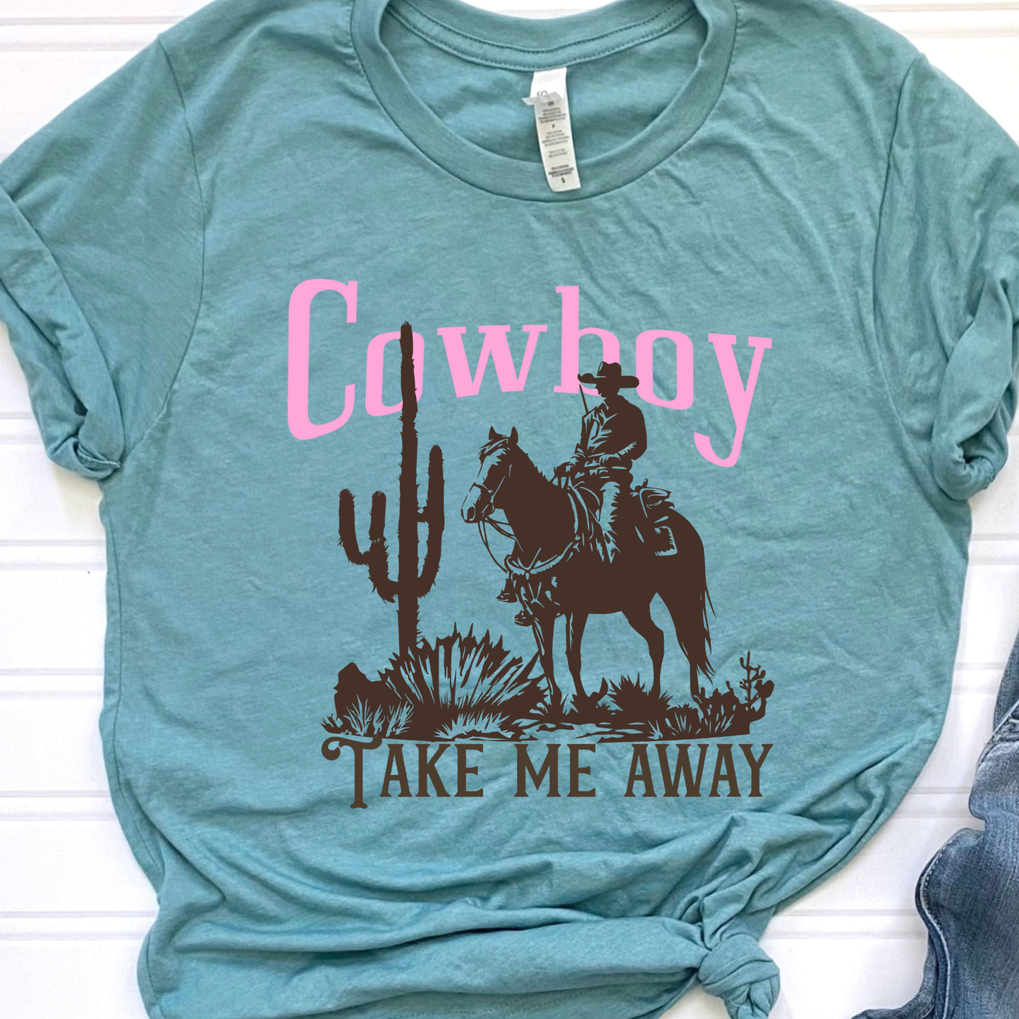 Cowboy Take Me Away Graphic Tee