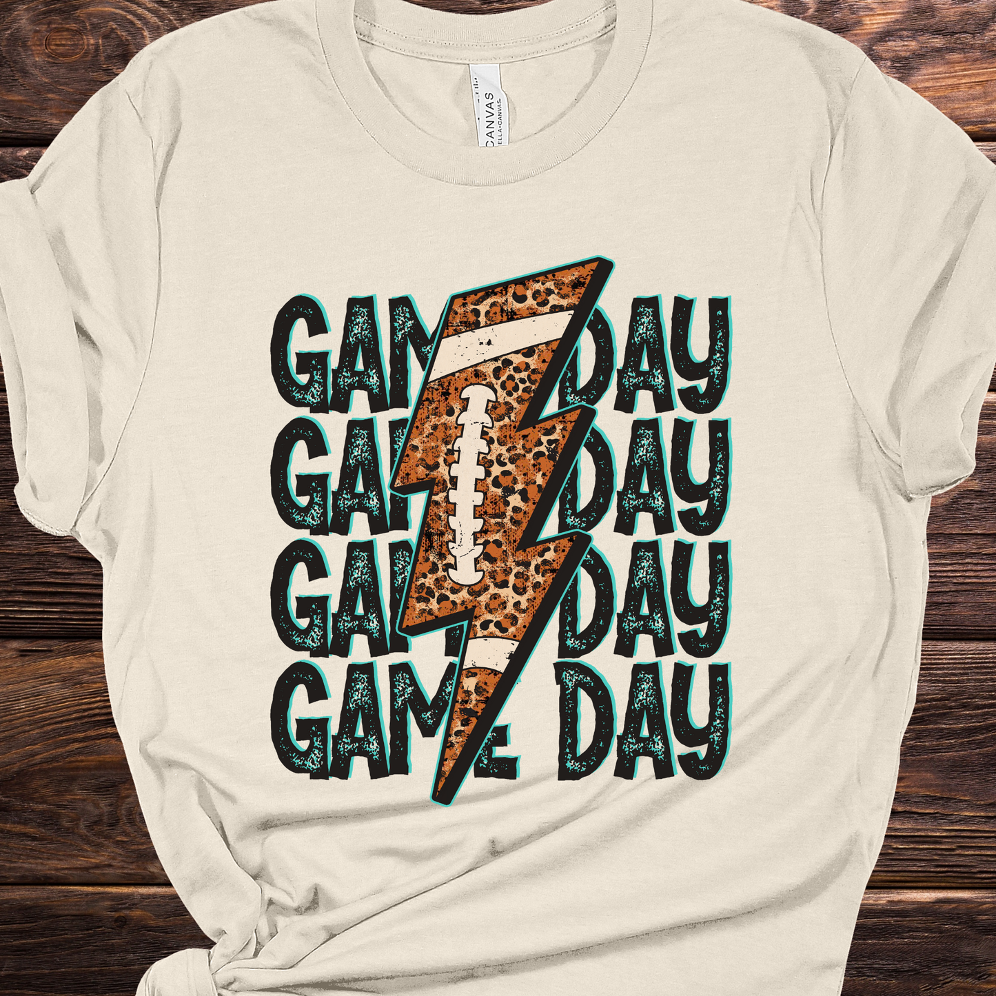 Game Day Lightning Bolt Graphic Tee
