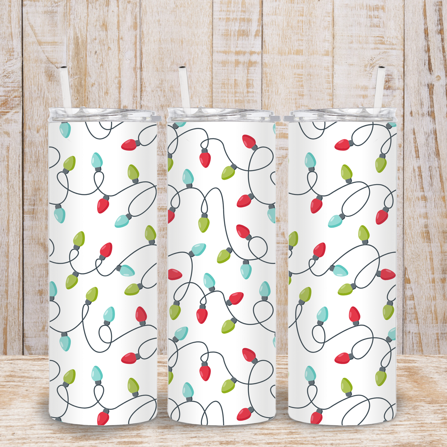 Christmas Lights Tumbler