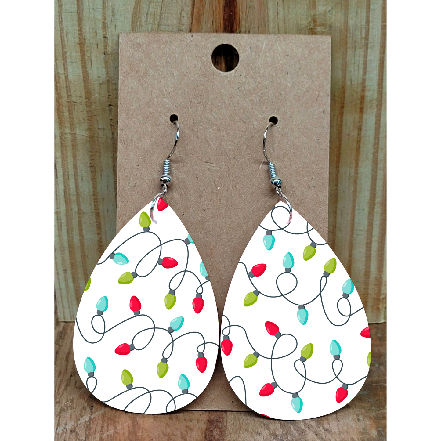 Christmas Lights Earrings